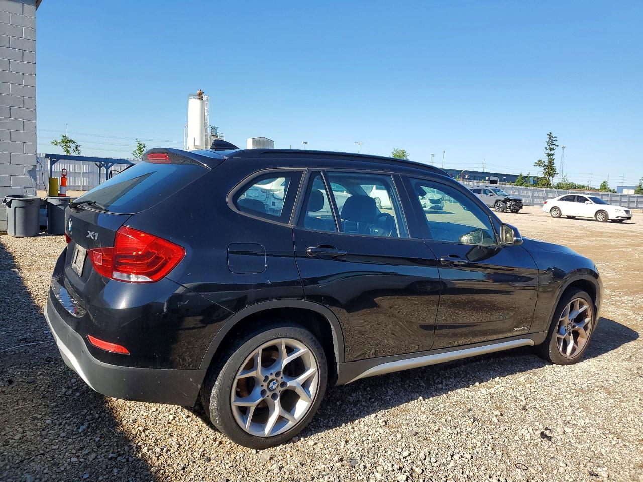 2013 Bmw X1 Xdrive28i Black vin: WBAVL1C55DVR83130