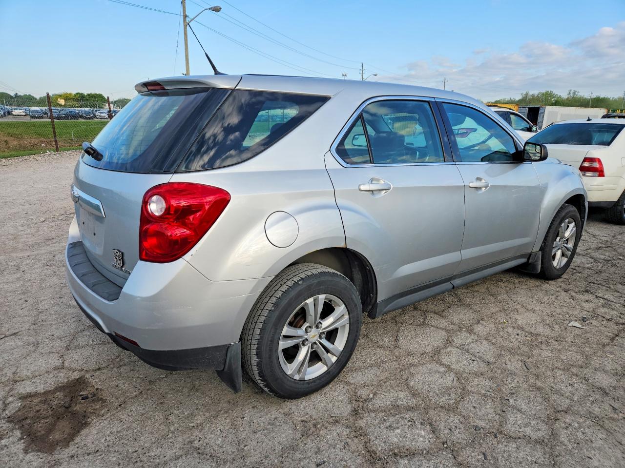2012 Chevrolet Equinox Ls Gray vin: 2GNALBEK9C1135513