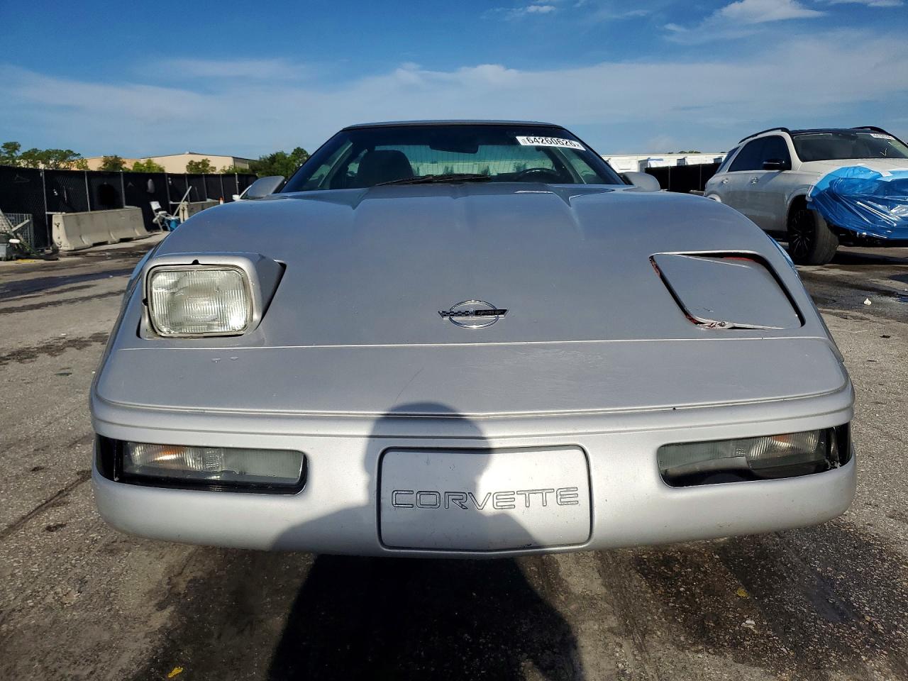 1996 Chevrolet Corvette Silver vin: 1G1YY22P5T5106770