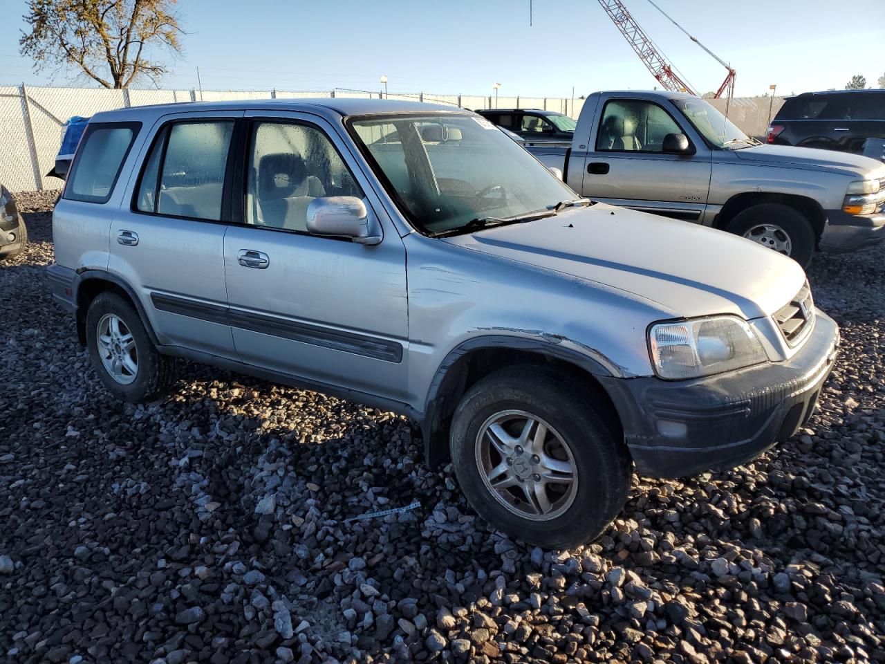 1999 Honda Cr-v Ex Silver vin: JHLRD1862XC068600