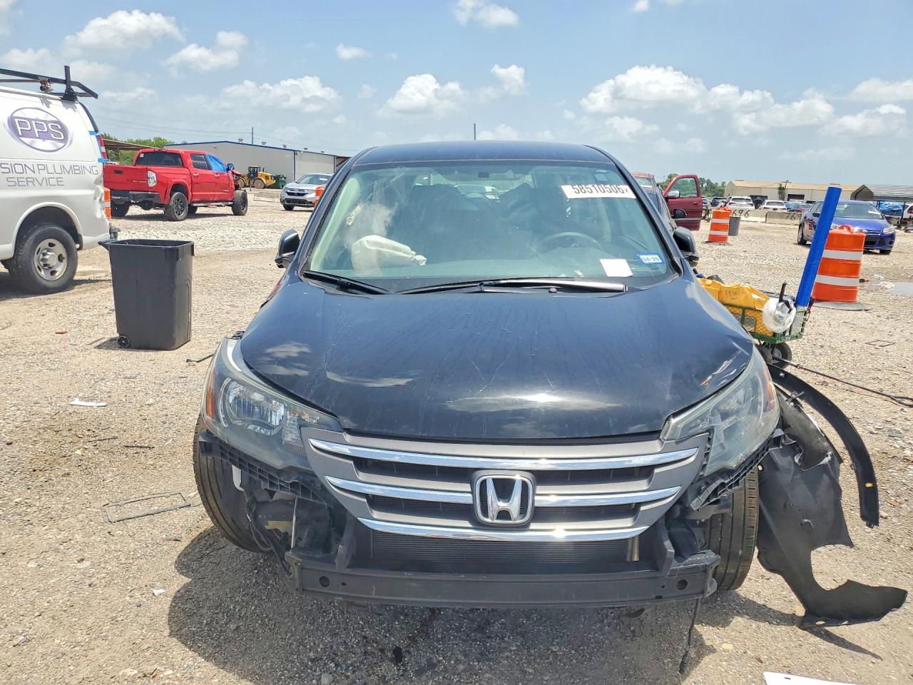 2014 Honda Cr-v Lx Черный vin: 2HKRM3H39EH508389