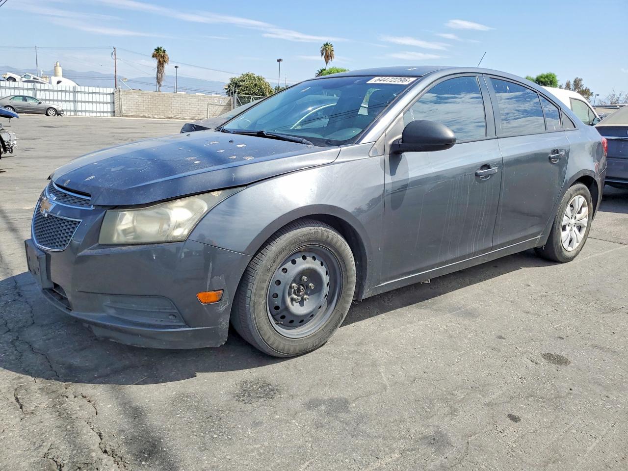 2013 Chevrolet Cruze Ls Gray vin: 1G1PA5SGXD7238916