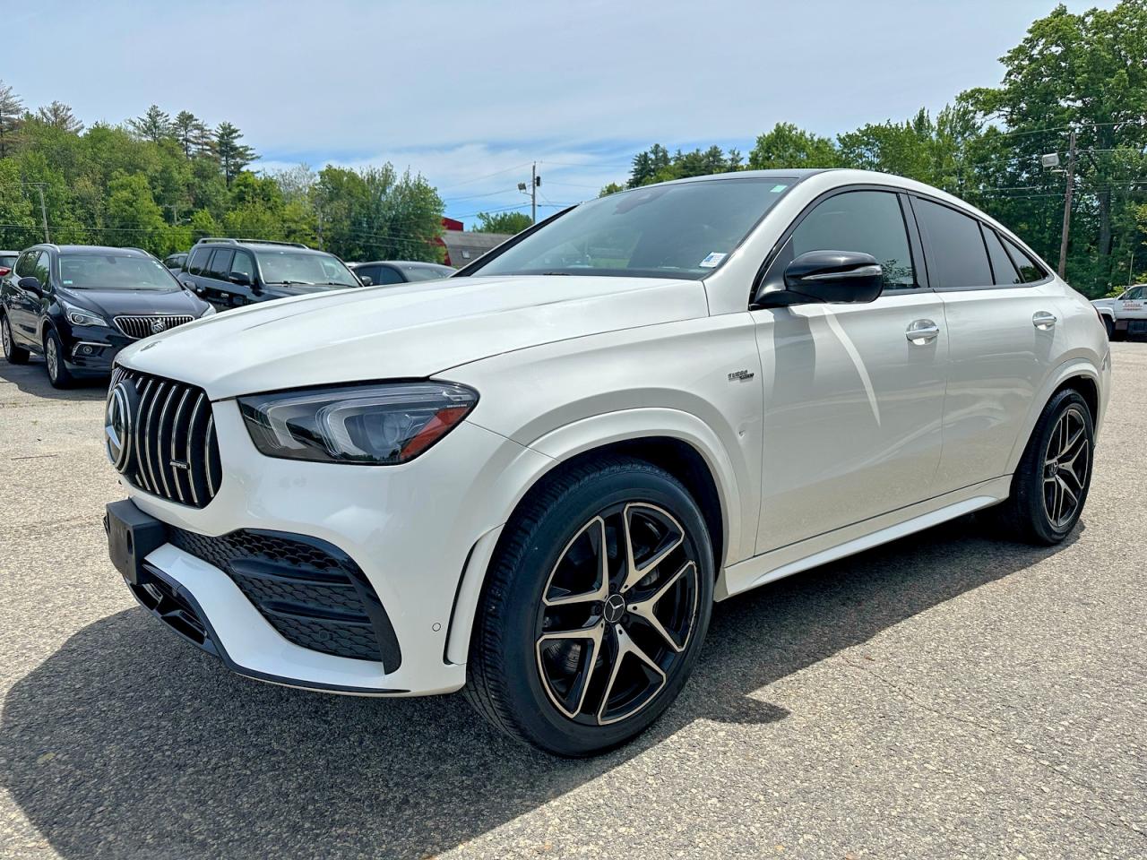 2023 Mercedes-benz Gle Coupe Amg 53 4matic Белый vin: 4JGFD6BB6PA838100