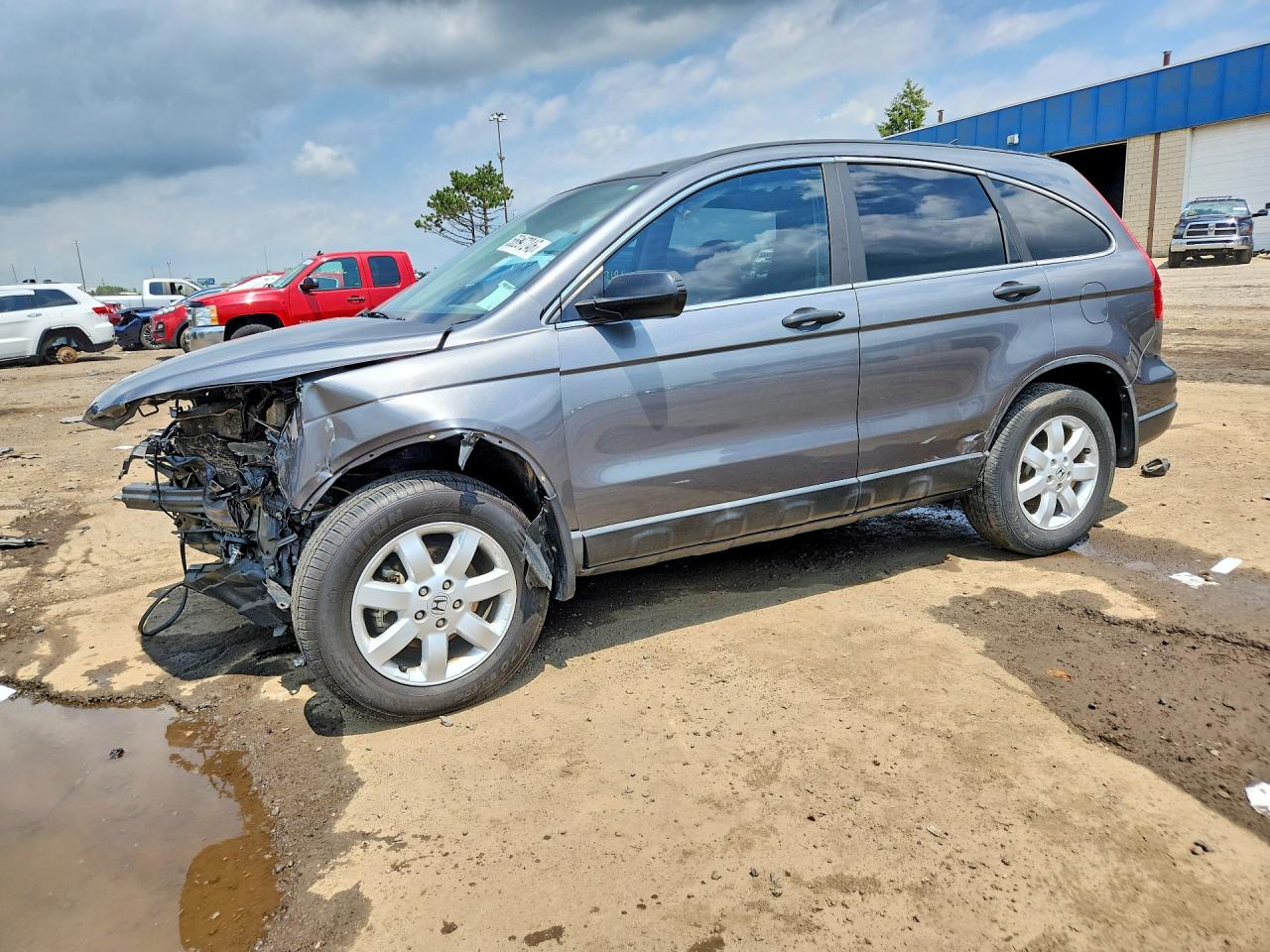 2011 Honda Cr-v Se Gray vin: 5J6RE3H45BL005692