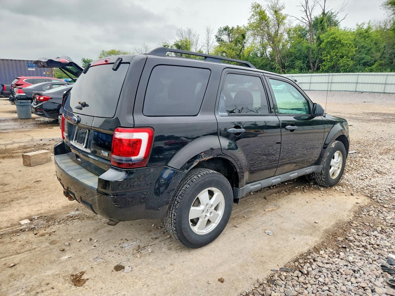 2012 Ford Escape Xlt Black vin: 1FMCU0DG8CKC84684