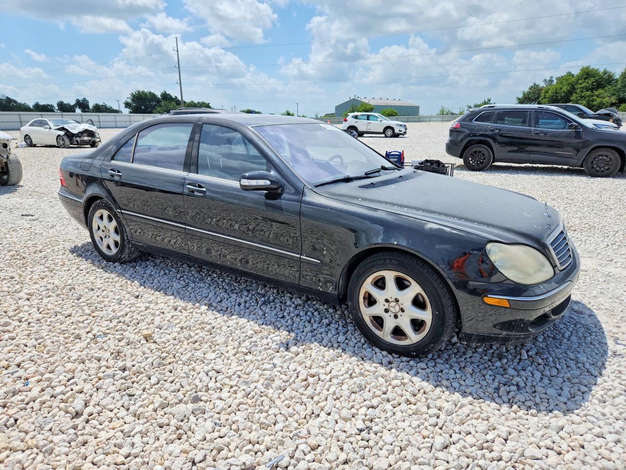 2006 Mercedes-benz S 430 4matic Black vin: WDBNG83J26A478281