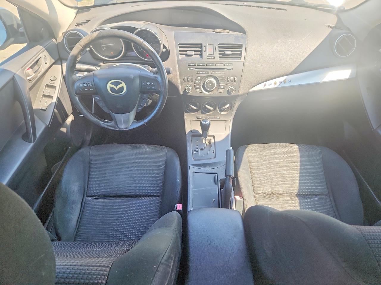 2012 Mazda 3 I Green vin: JM1BL1V71C1647212