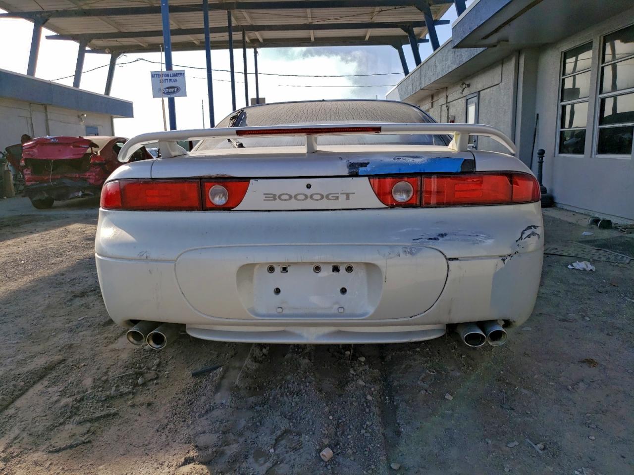 1994 Mitsubishi 3000 Gt White vin: JA3AM54J9RY009818