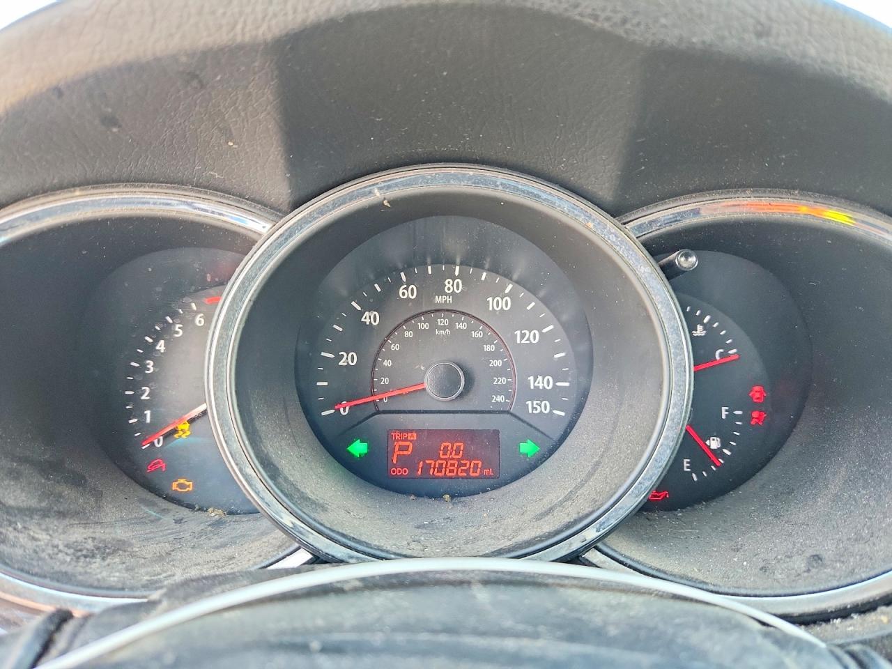 2013 Kia Sorento Lx Серебряный vin: 5XYKT3A68DG418293