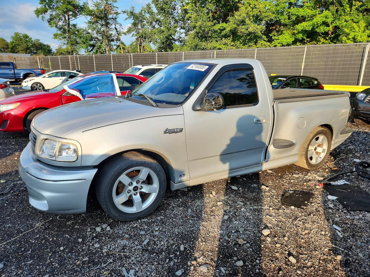 2001 Ford F150 Svt Lightning Silver vin: 2FTZF073X1CA86336