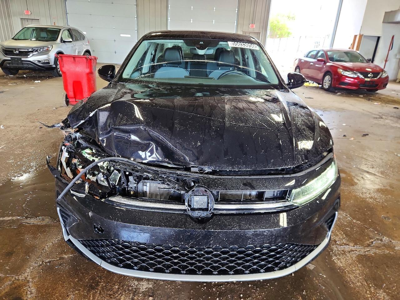 2025 Volkswagen Jetta Se Black vin: 3VW7X7BU1SM084765