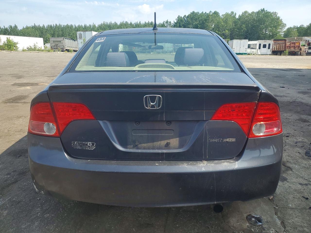 2008 Honda Civic Hybrid Blue vin: JHMFA36228S017611