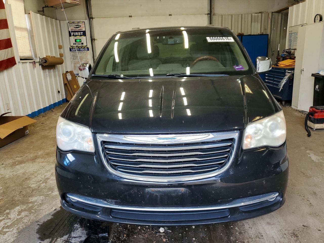 2012 Chrysler Town & Country Limited Black vin: 2C4RC1GG1CR135179