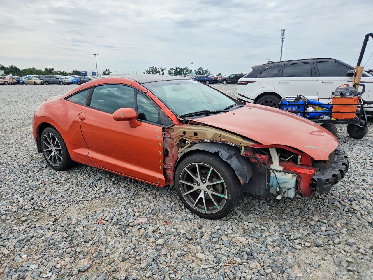 2011 Mitsubishi Eclipse Gs Sport Orange vin: 4A31K5DF0BE015255