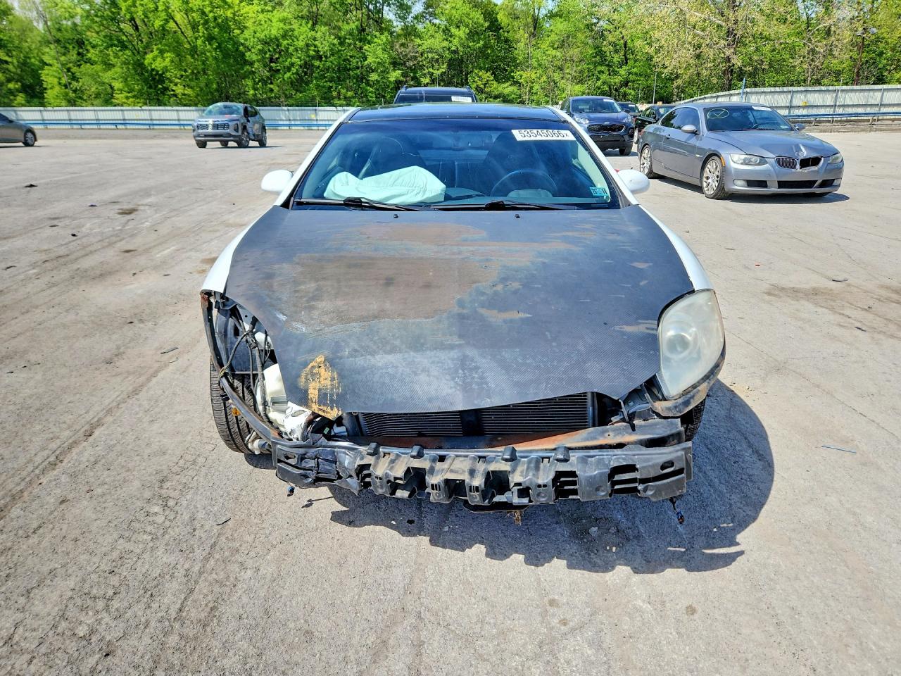 2011 Mitsubishi Eclipse Gs Sport White vin: 4A31K5DF2BE002880