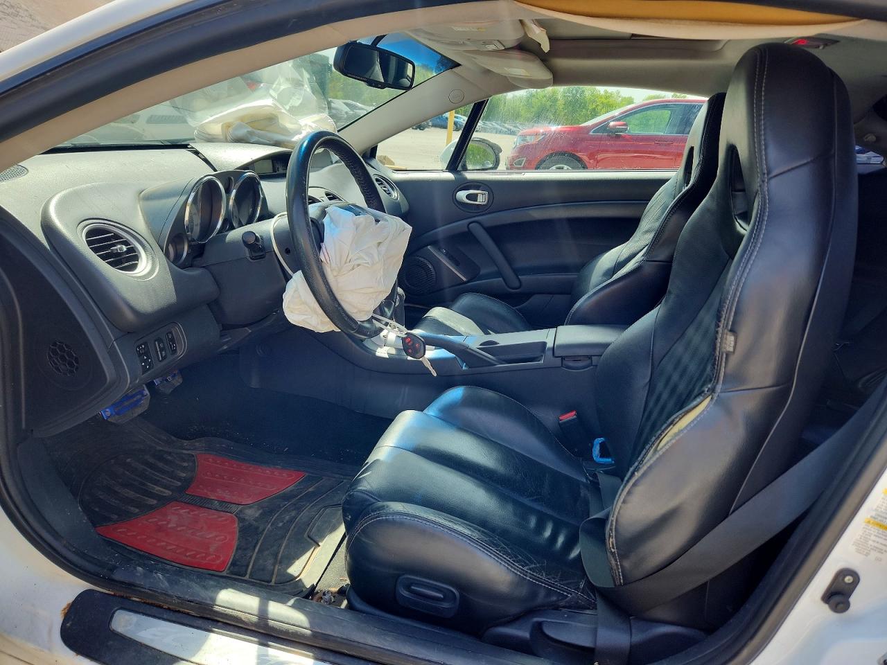 2011 Mitsubishi Eclipse Gs Sport White vin: 4A31K5DF2BE002880