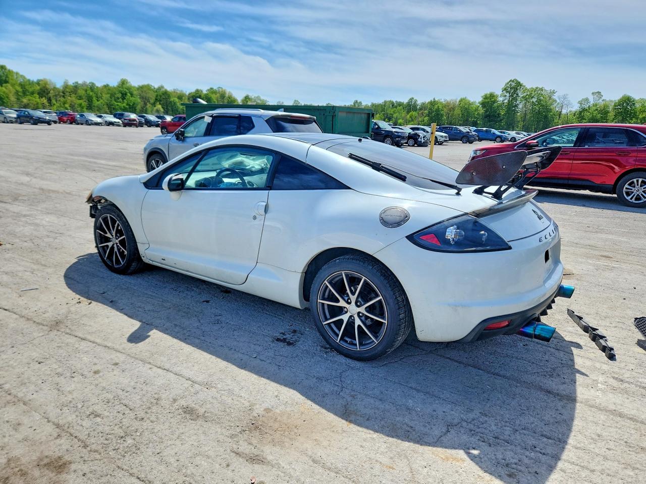 2011 Mitsubishi Eclipse Gs Sport White vin: 4A31K5DF2BE002880