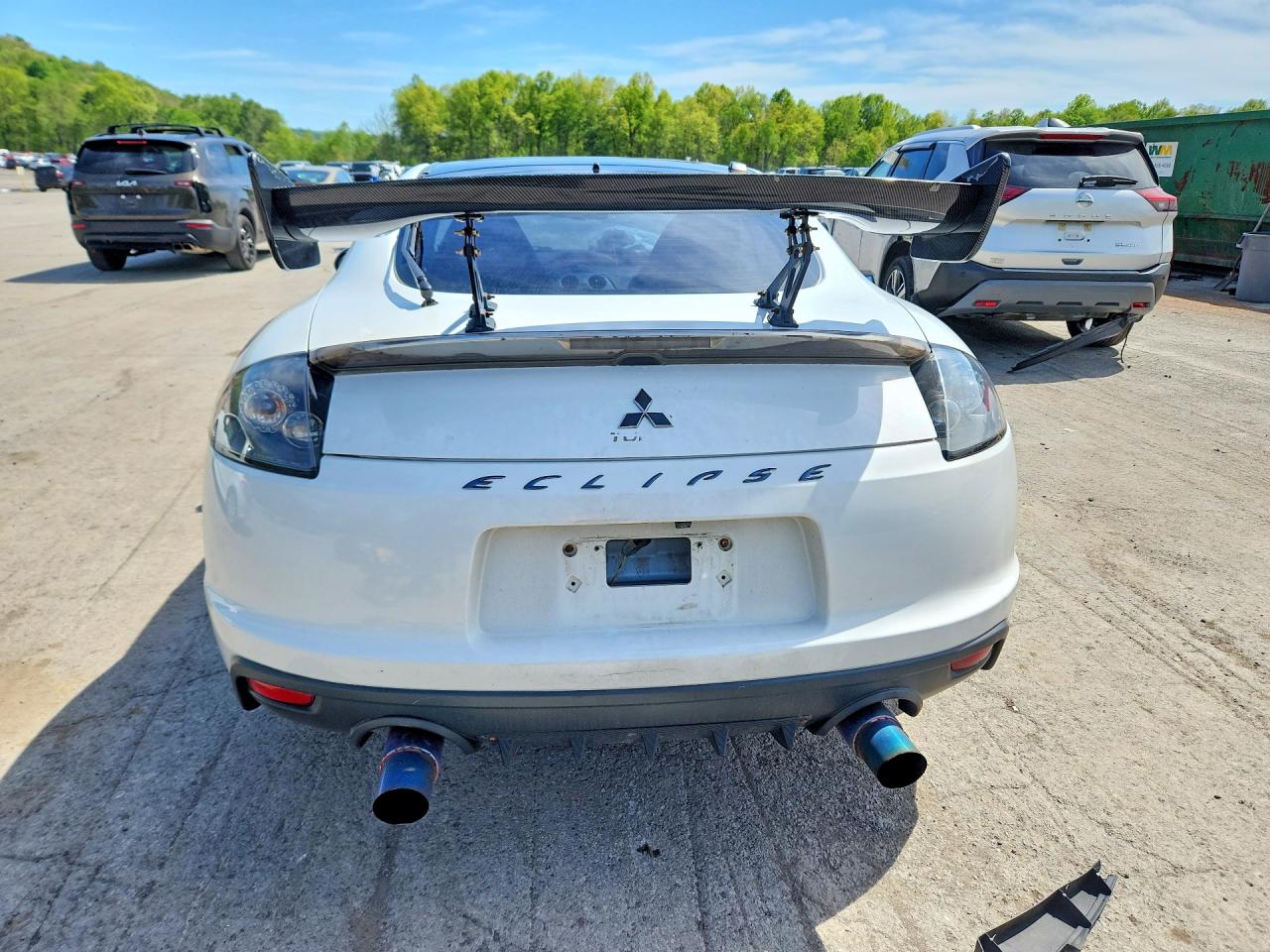 2011 Mitsubishi Eclipse Gs Sport White vin: 4A31K5DF2BE002880