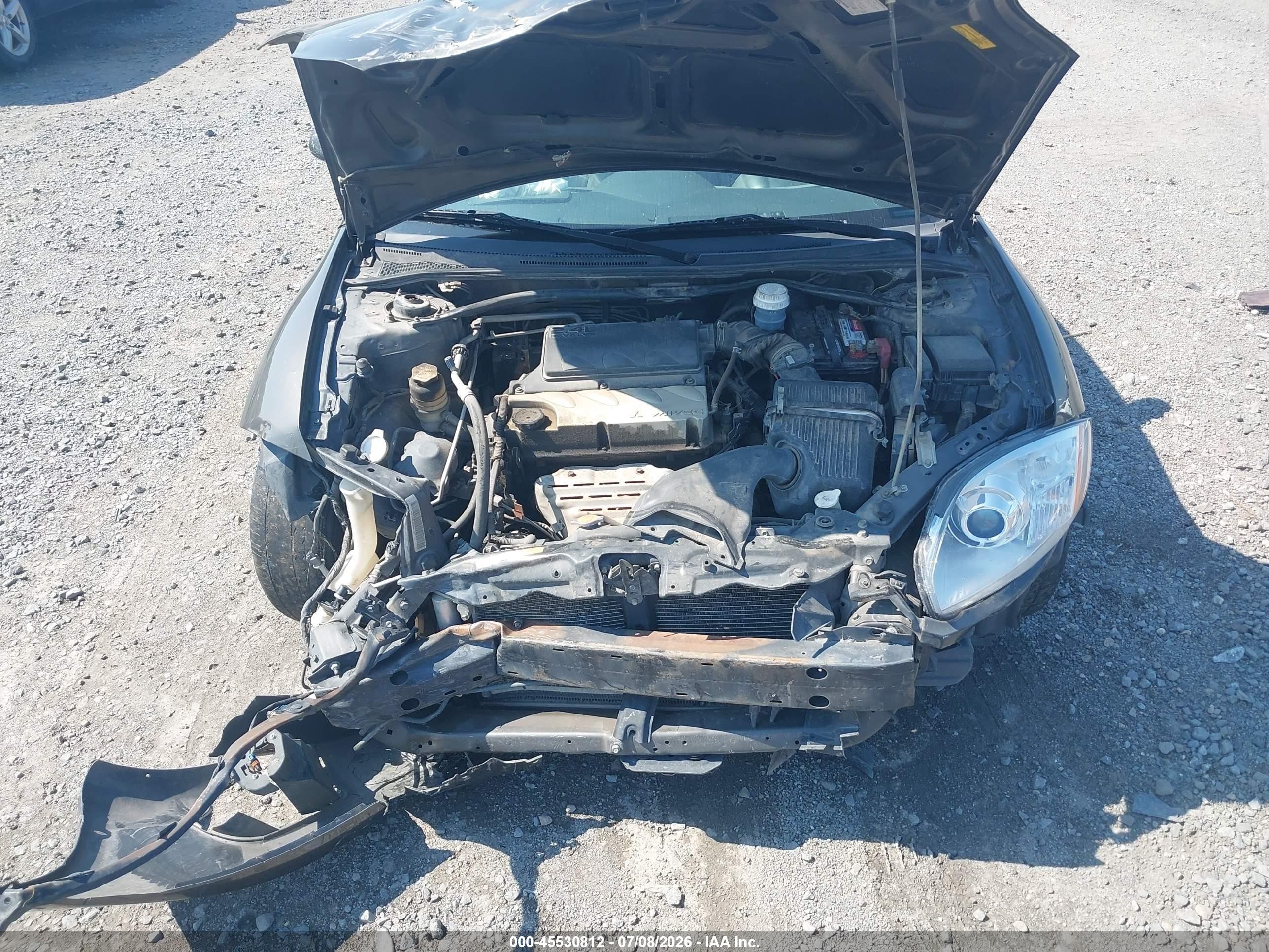 2011 Mitsubishi Eclipse Gs/gs Sport Серый vin: 4A31K5DF2BE003978