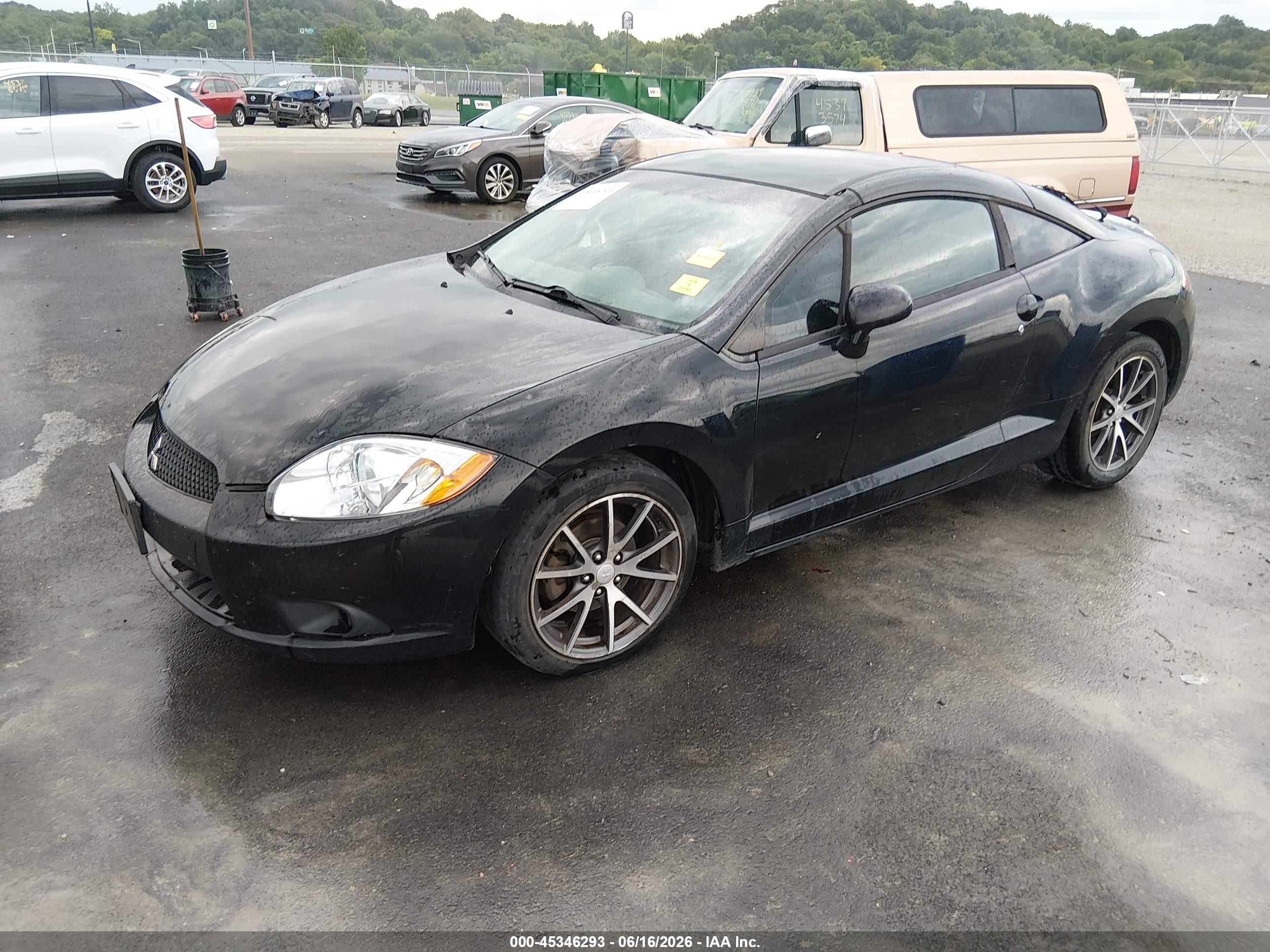 2011 Mitsubishi Eclipse Gs/gs Sport Black vin: 4A31K5DF3BE002550