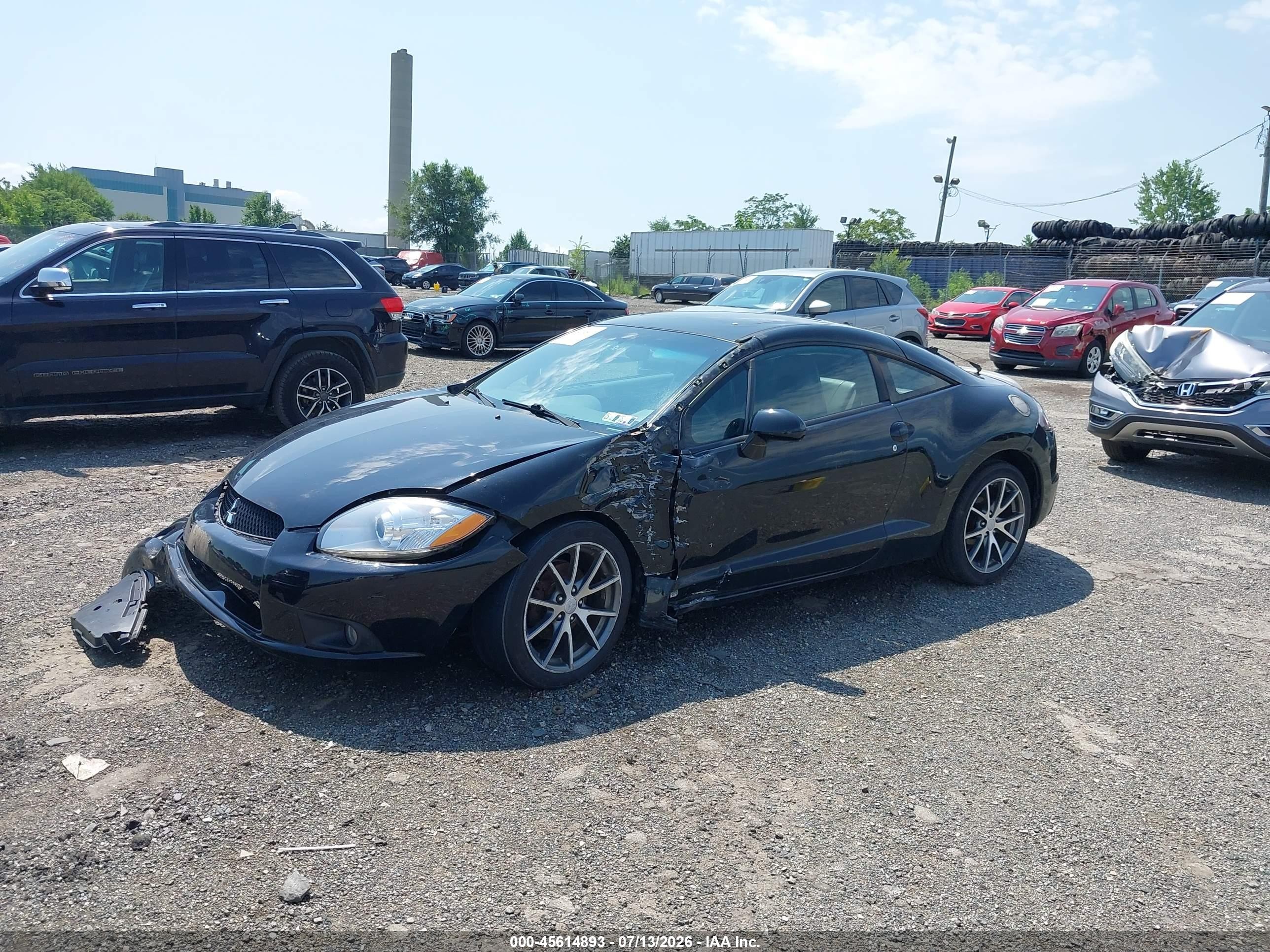 2011 Mitsubishi Eclipse Gs/gs Sport Black vin: 4A31K5DF3BE007778