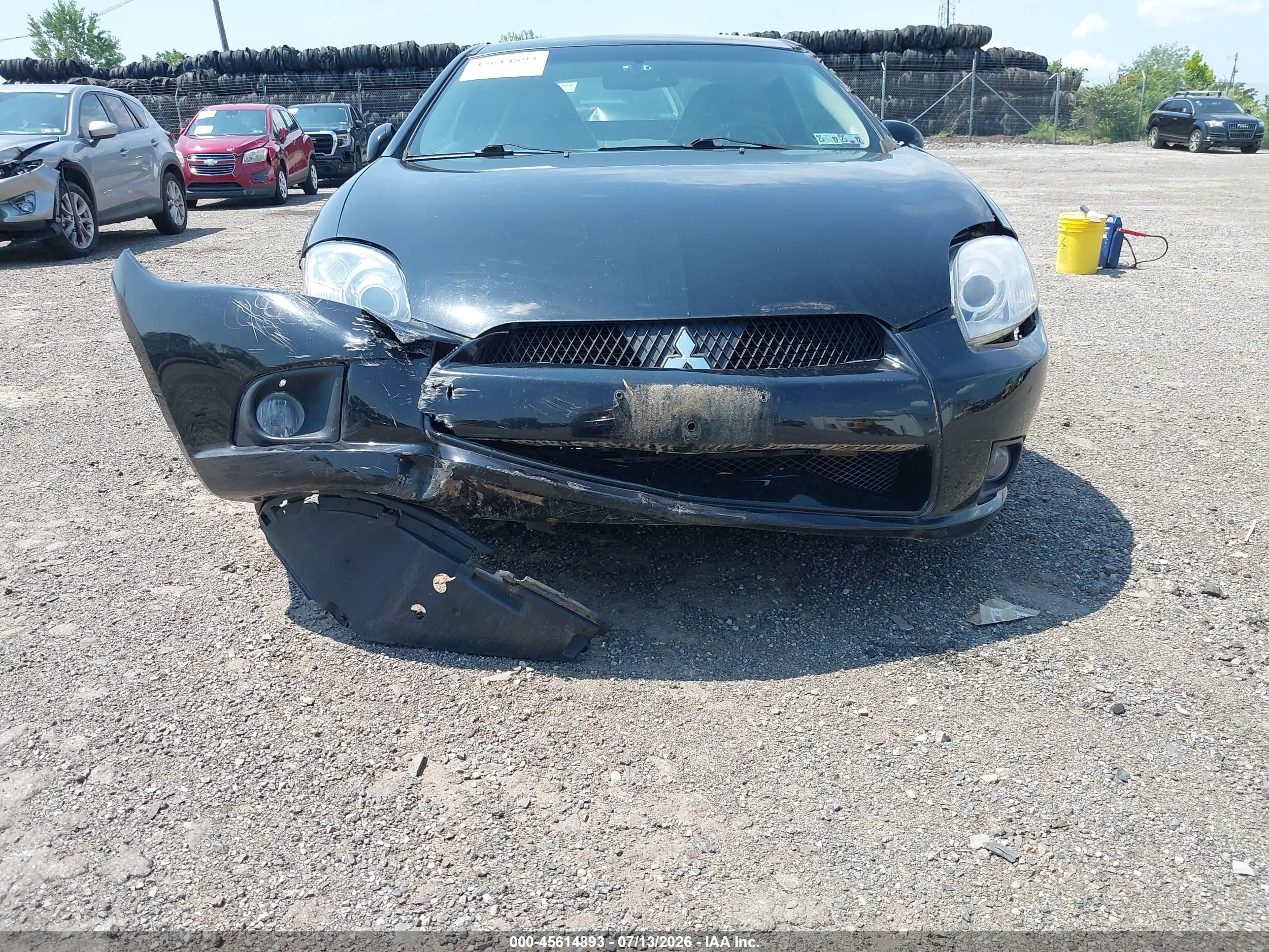 2011 Mitsubishi Eclipse Gs/gs Sport Black vin: 4A31K5DF3BE007778