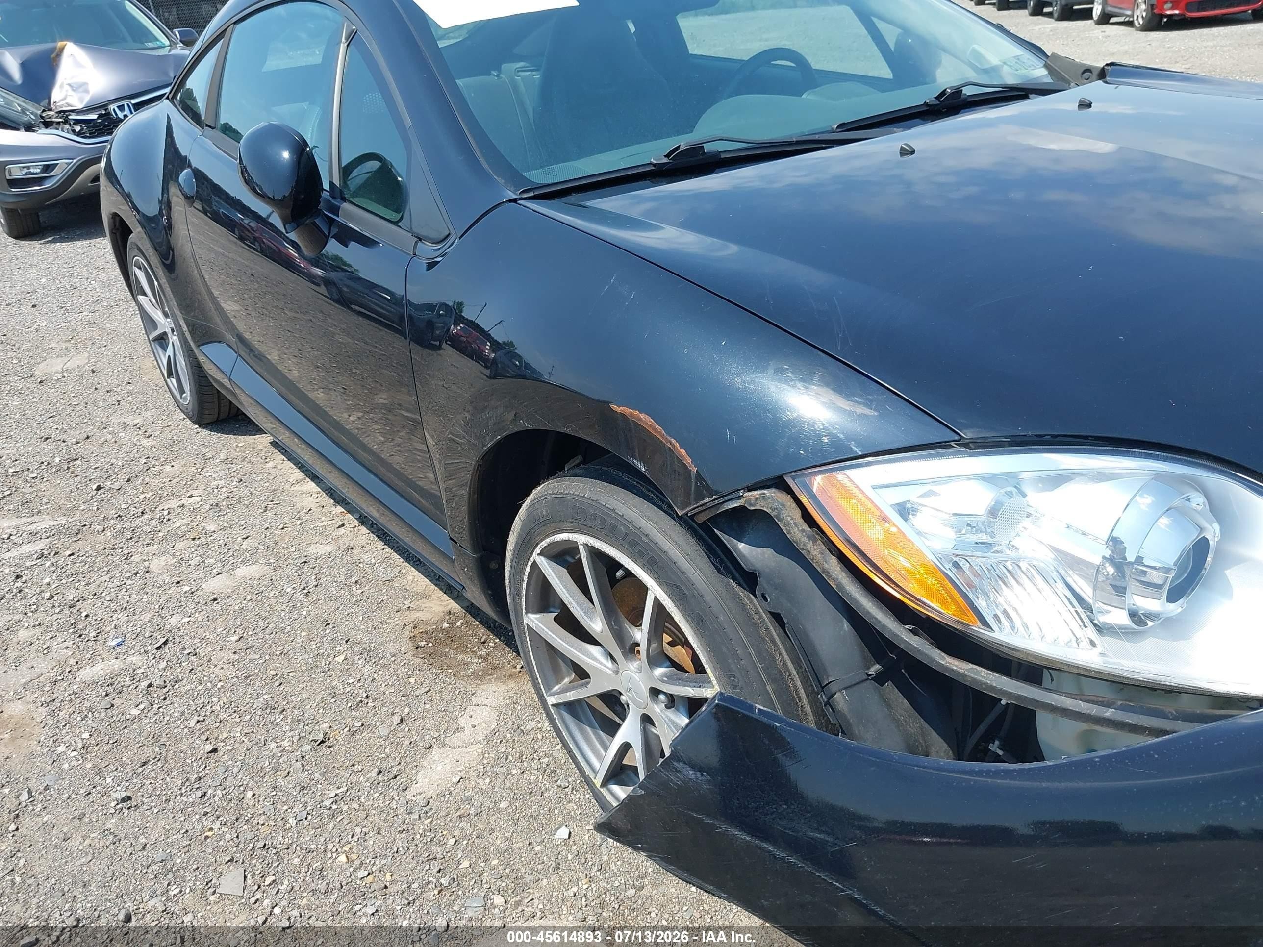 2011 Mitsubishi Eclipse Gs/gs Sport Black vin: 4A31K5DF3BE007778