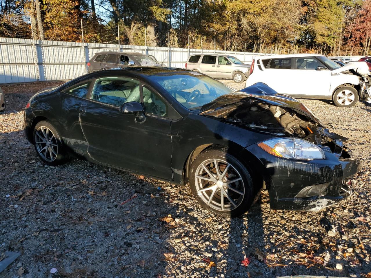 2011 Mitsubishi Eclipse Gs Sport Black vin: 4A31K5DF4BE009717