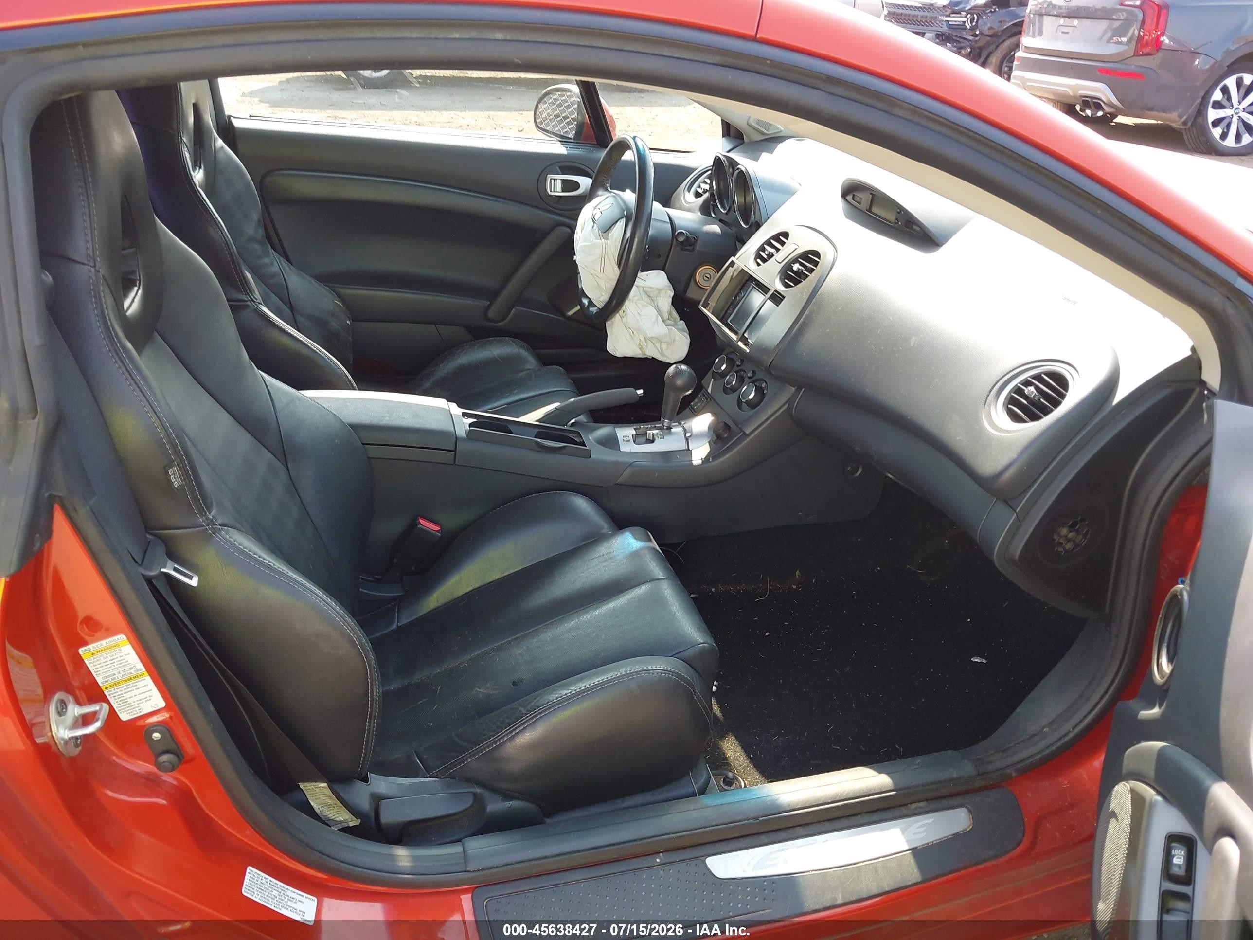 2011 Mitsubishi Eclipse Gs/gs Sport Orange vin: 4A31K5DF6BE002820