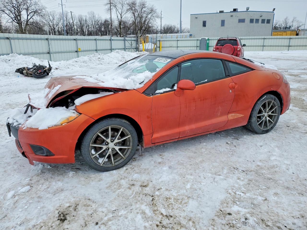 2011 Mitsubishi Eclipse Gs Sport Orange vin: 4A31K5DF6BE006138