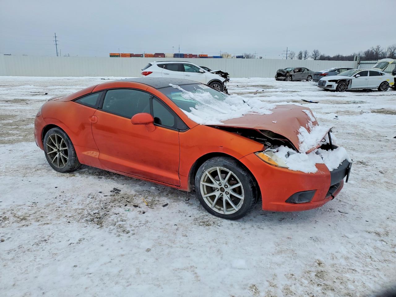 2011 Mitsubishi Eclipse Gs Sport Orange vin: 4A31K5DF6BE006138