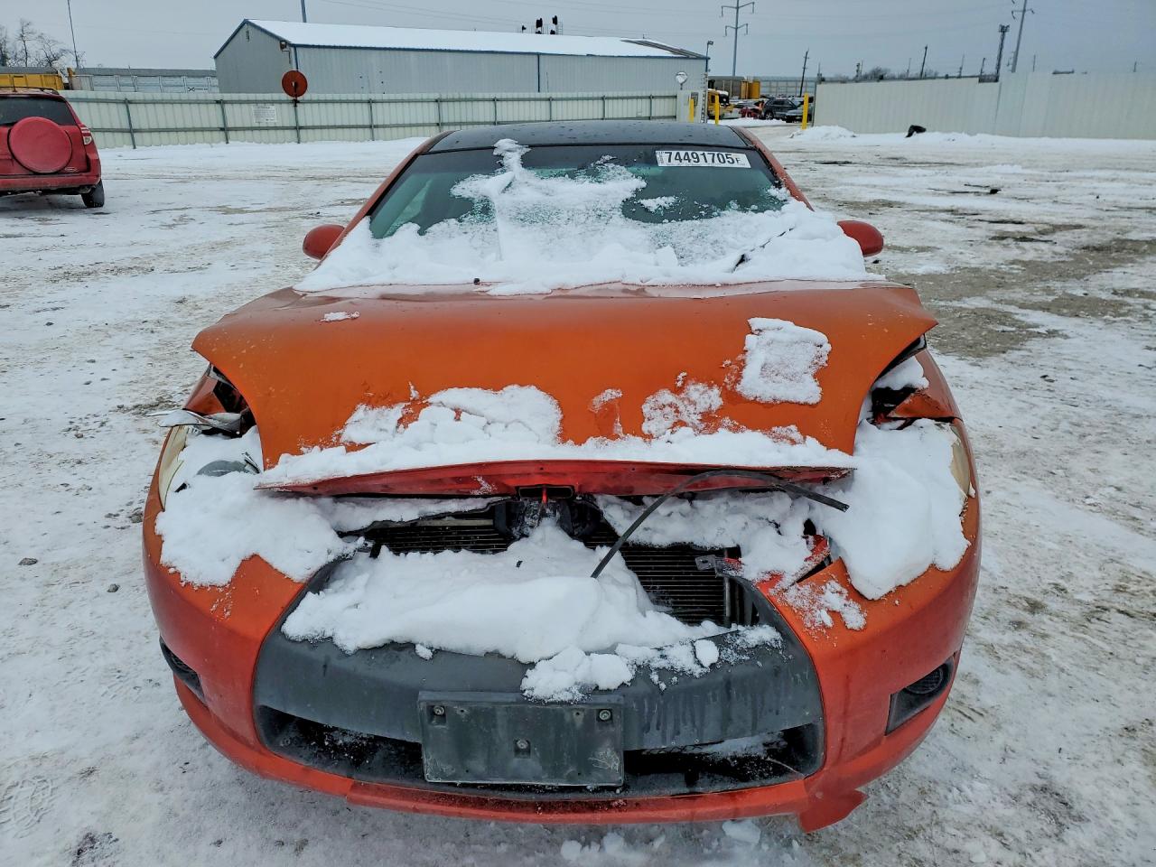 2011 Mitsubishi Eclipse Gs Sport Orange vin: 4A31K5DF6BE006138