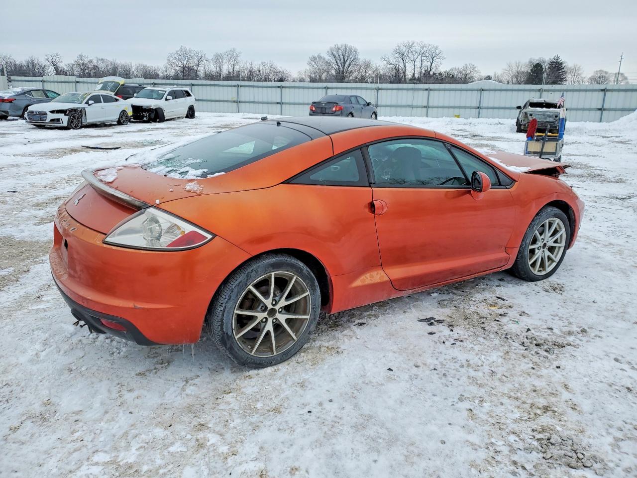 2011 Mitsubishi Eclipse Gs Sport Orange vin: 4A31K5DF6BE006138