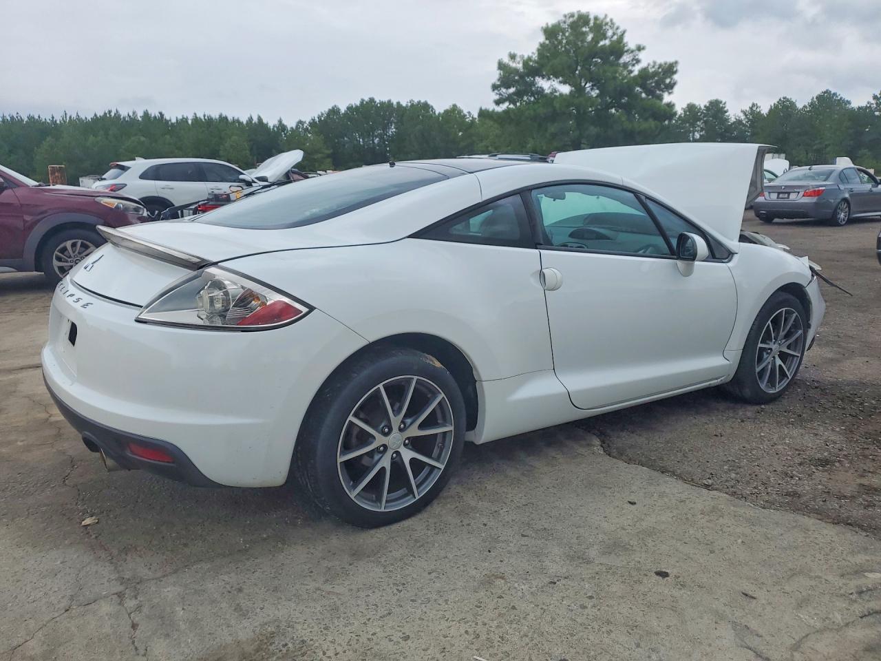 2012 Mitsubishi Eclipse Gs Sport White vin: 4A31K5DF7CE004528