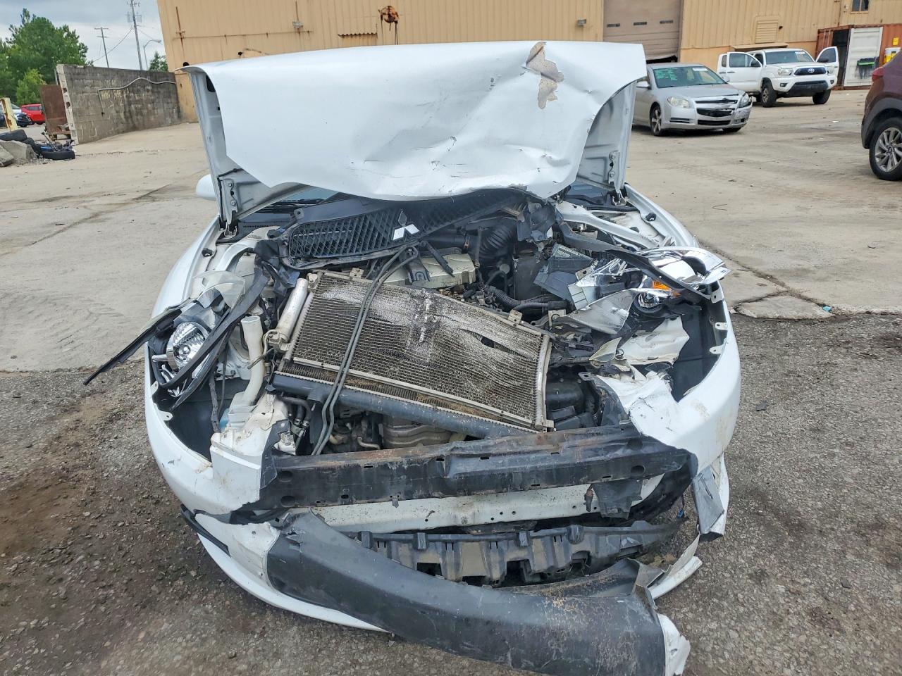 2012 Mitsubishi Eclipse Gs Sport White vin: 4A31K5DF7CE004528