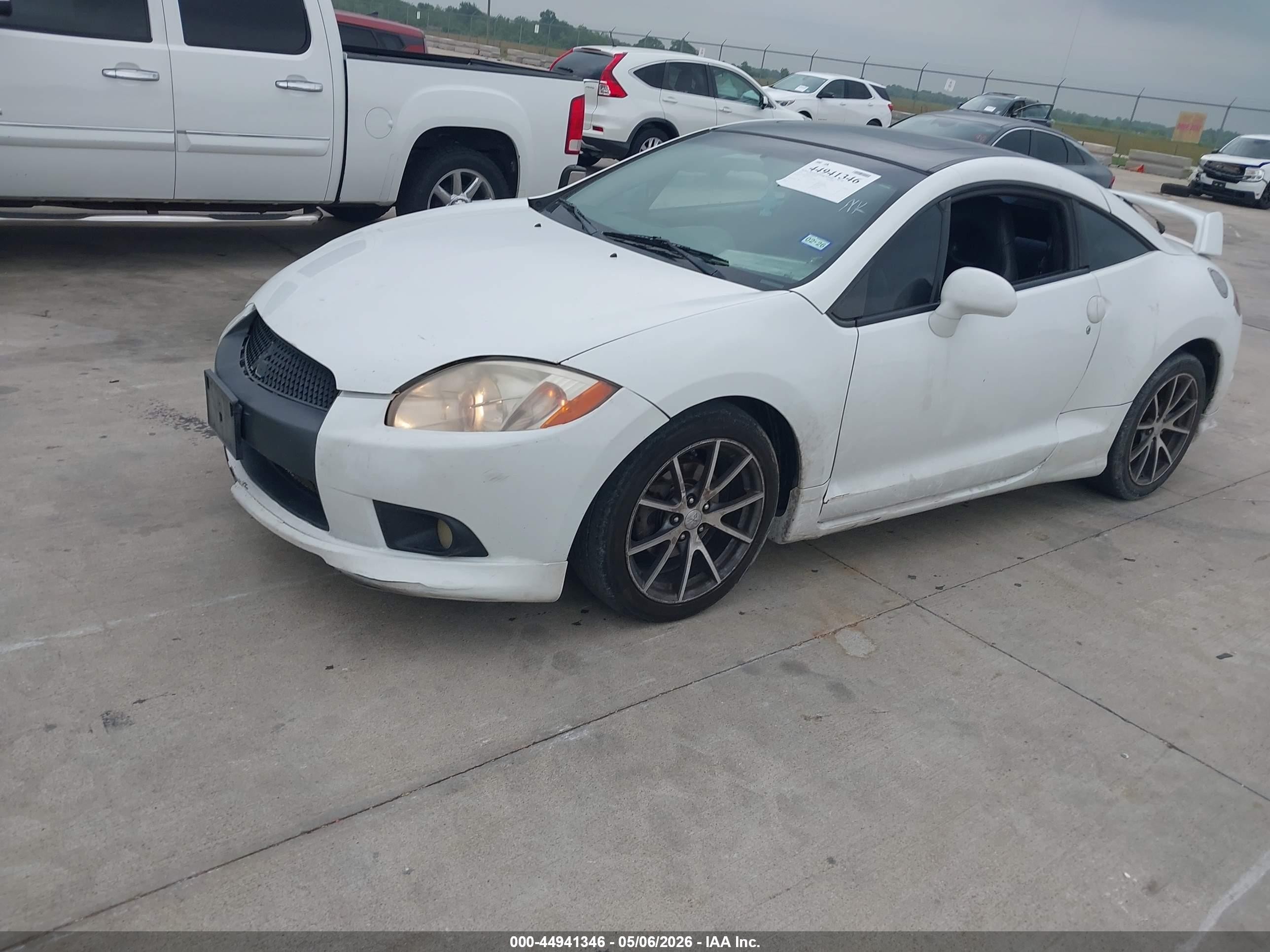 2012 Mitsubishi Eclipse Gs/gs Sport/se Белый vin: 4A31K5DF8CE002559