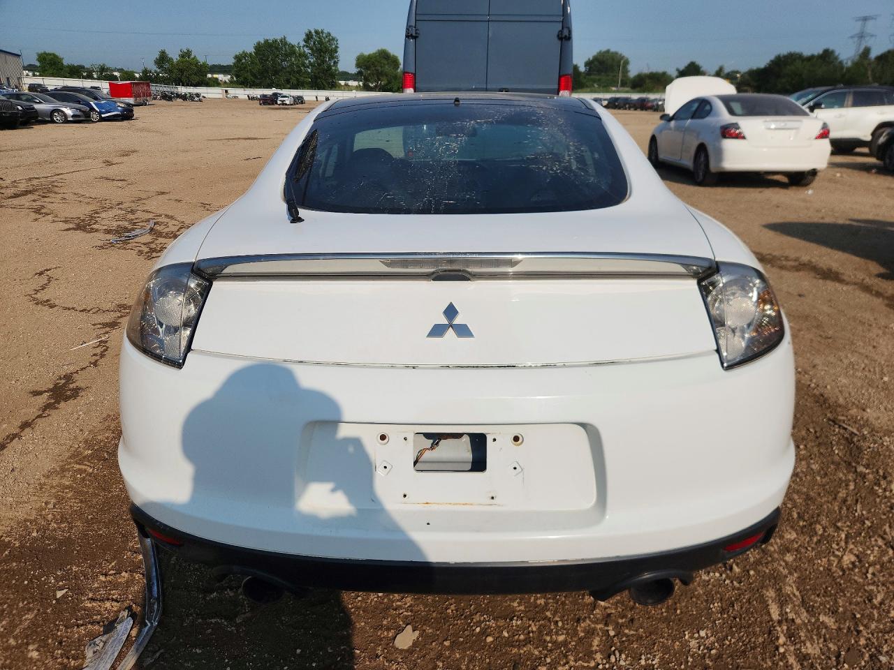 2011 Mitsubishi Eclipse Gs Sport White vin: 4A31K5DF9BE002679