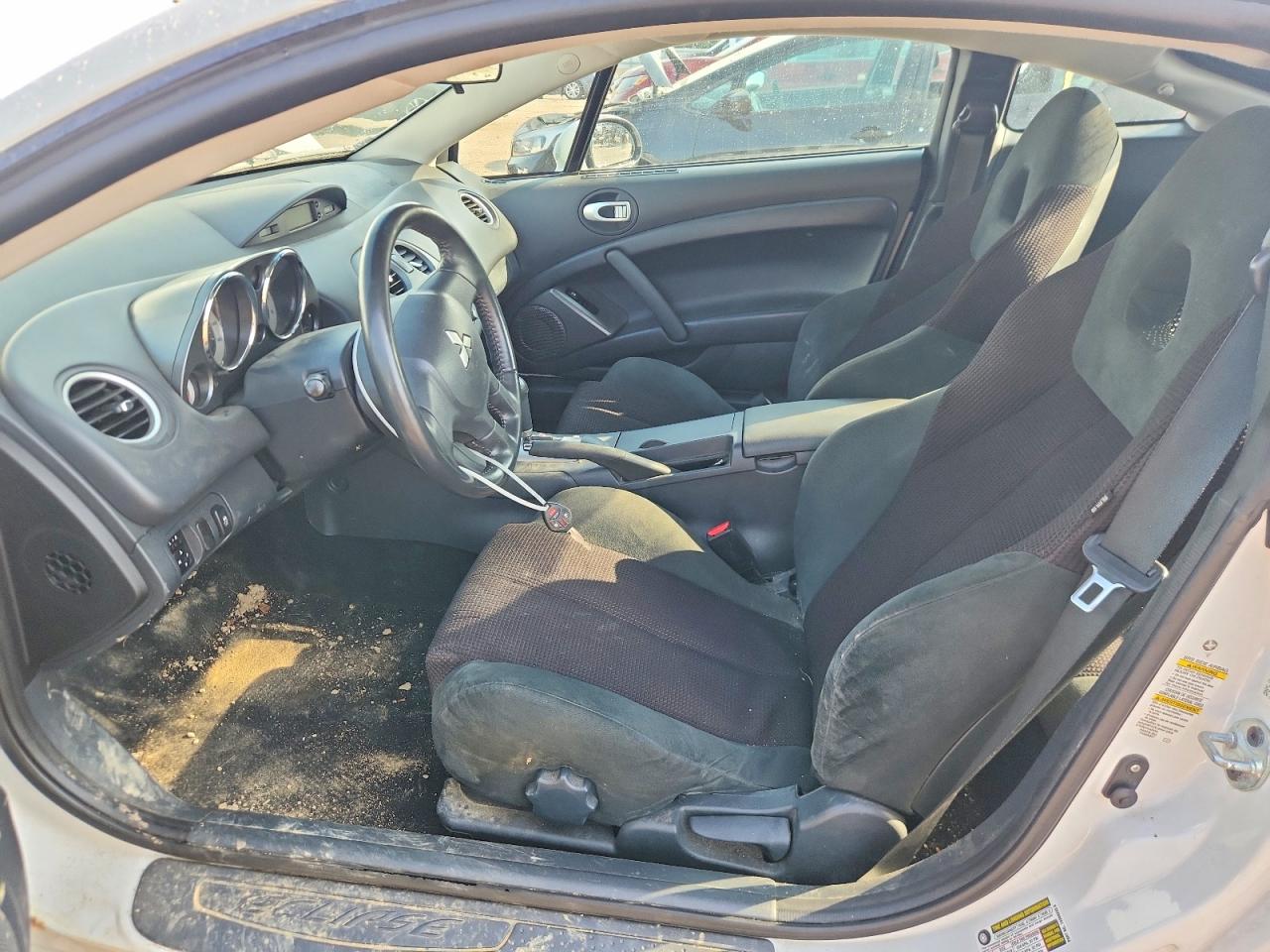 2011 Mitsubishi Eclipse Gs Sport White vin: 4A31K5DF9BE002679