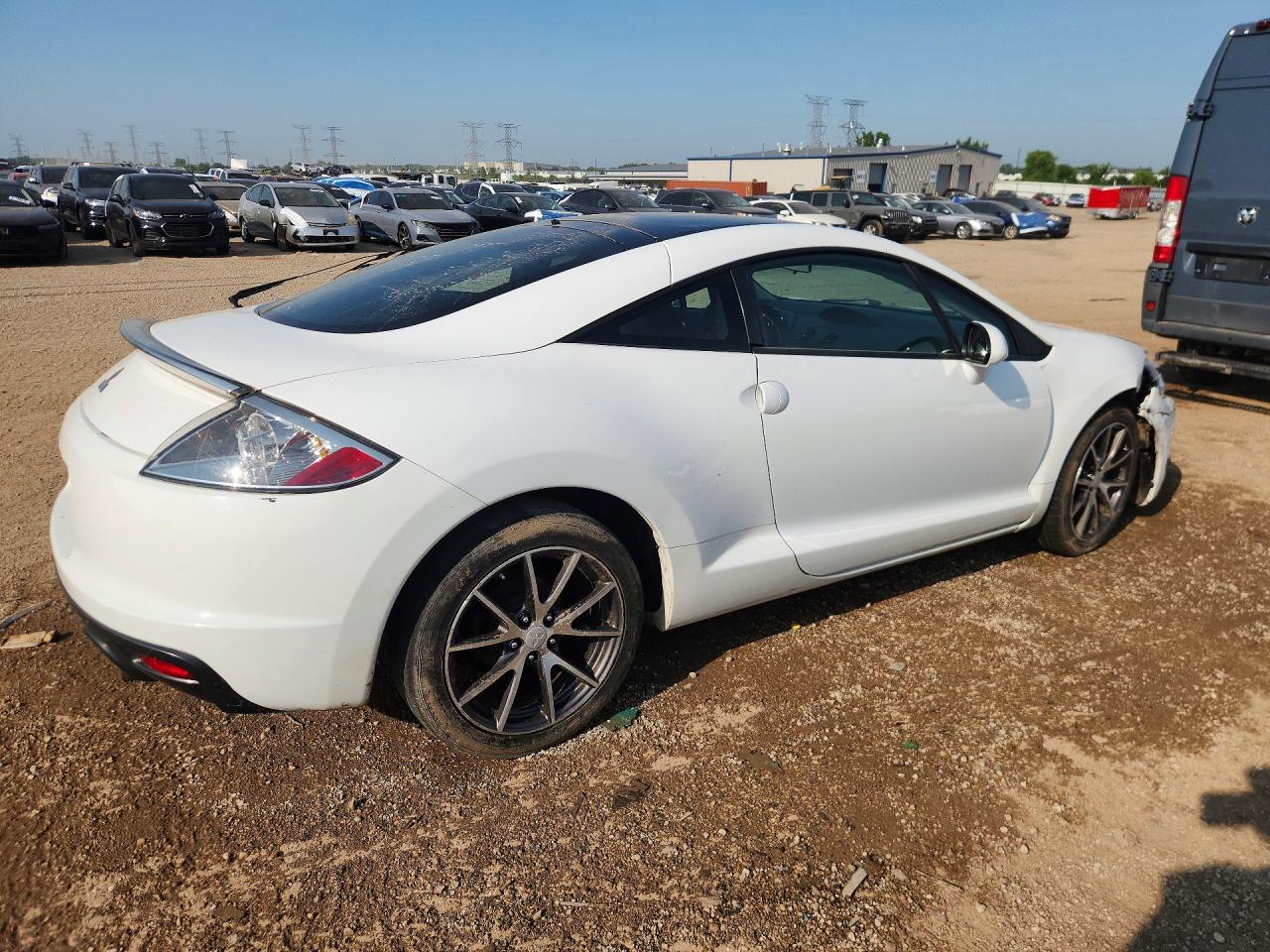 2011 Mitsubishi Eclipse Gs Sport White vin: 4A31K5DF9BE002679