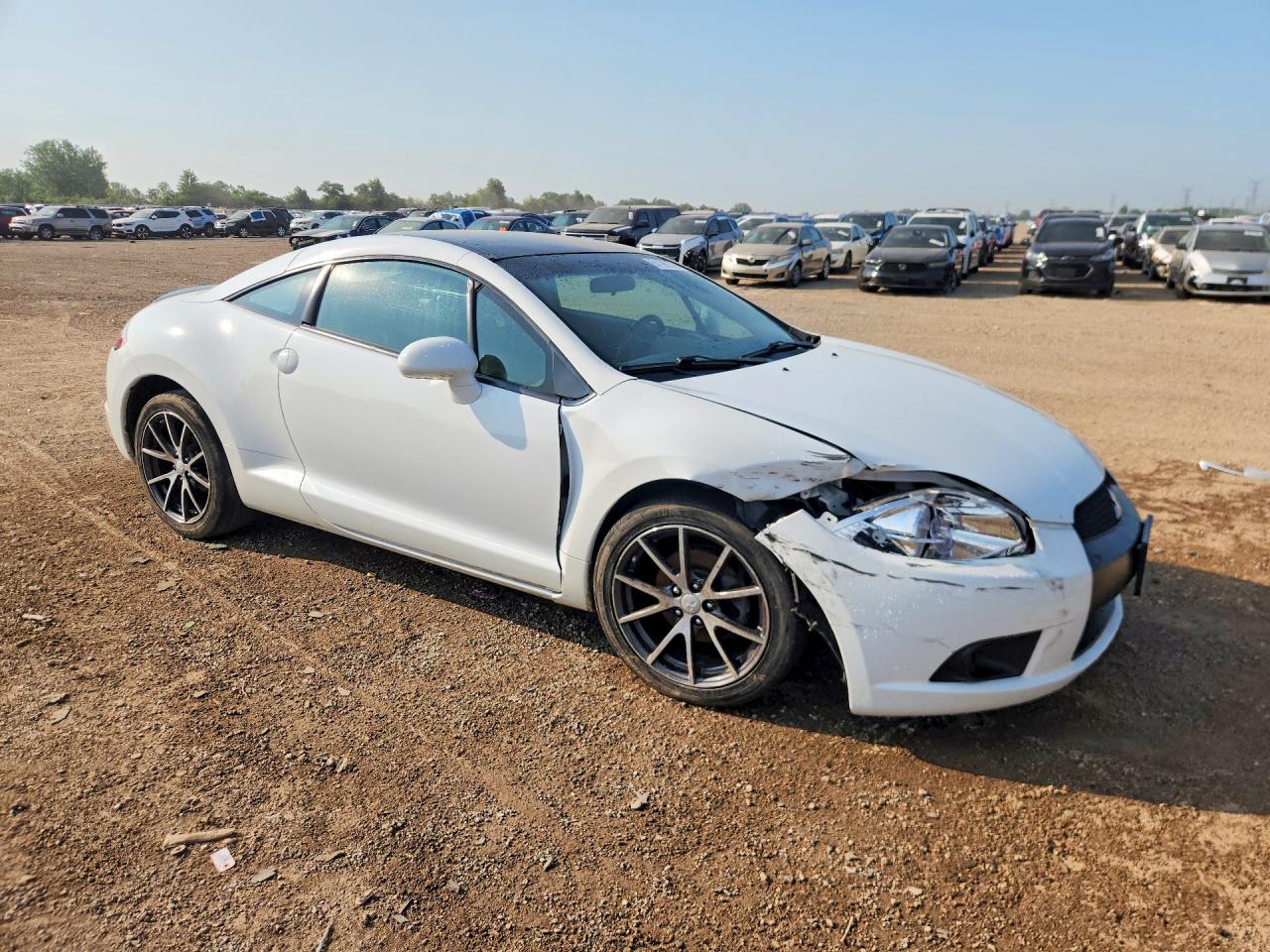 2011 Mitsubishi Eclipse Gs Sport White vin: 4A31K5DF9BE002679