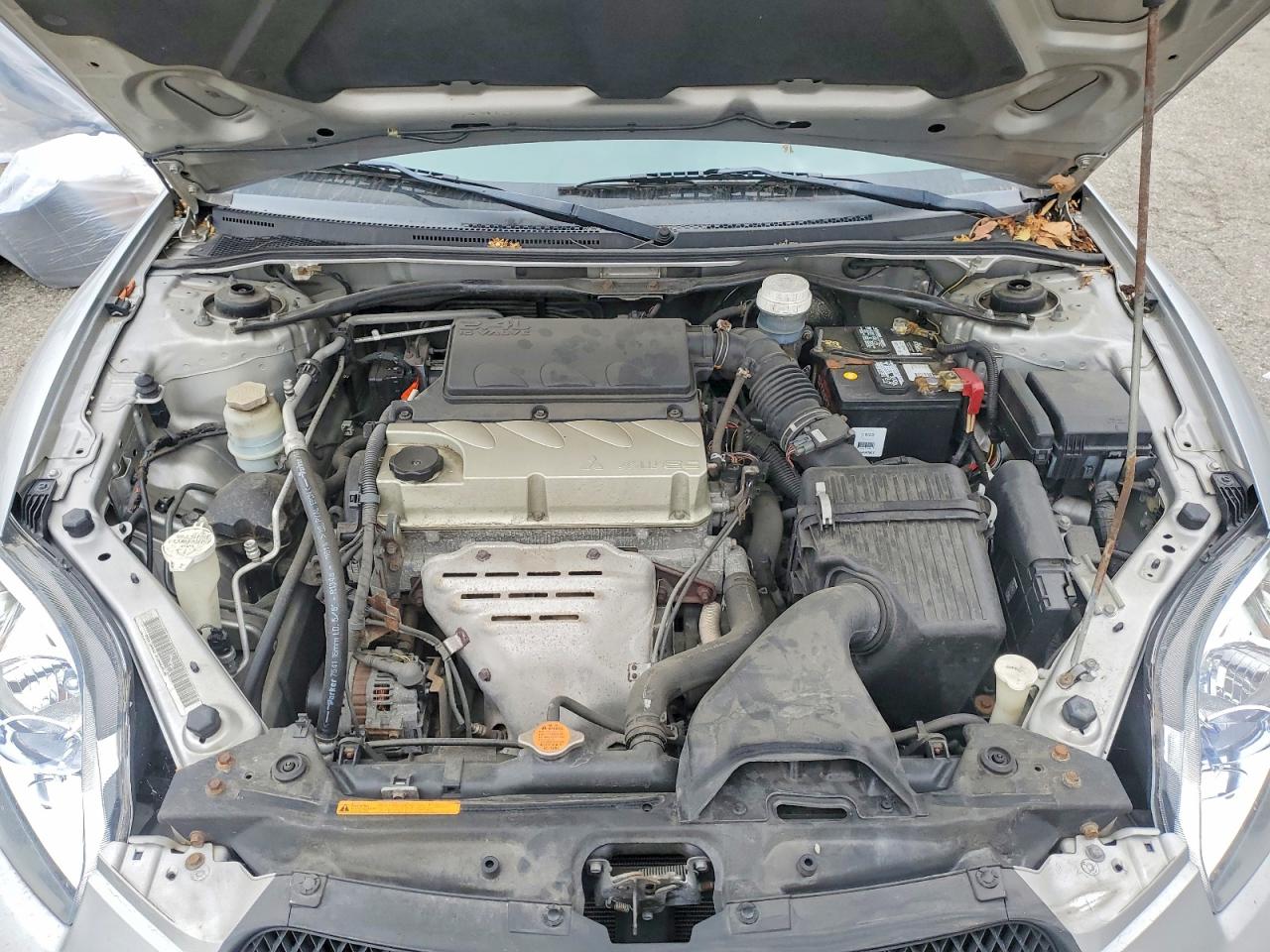 2012 Mitsubishi Eclipse Gs Sport Silver vin: 4A31K5DF9CE008340
