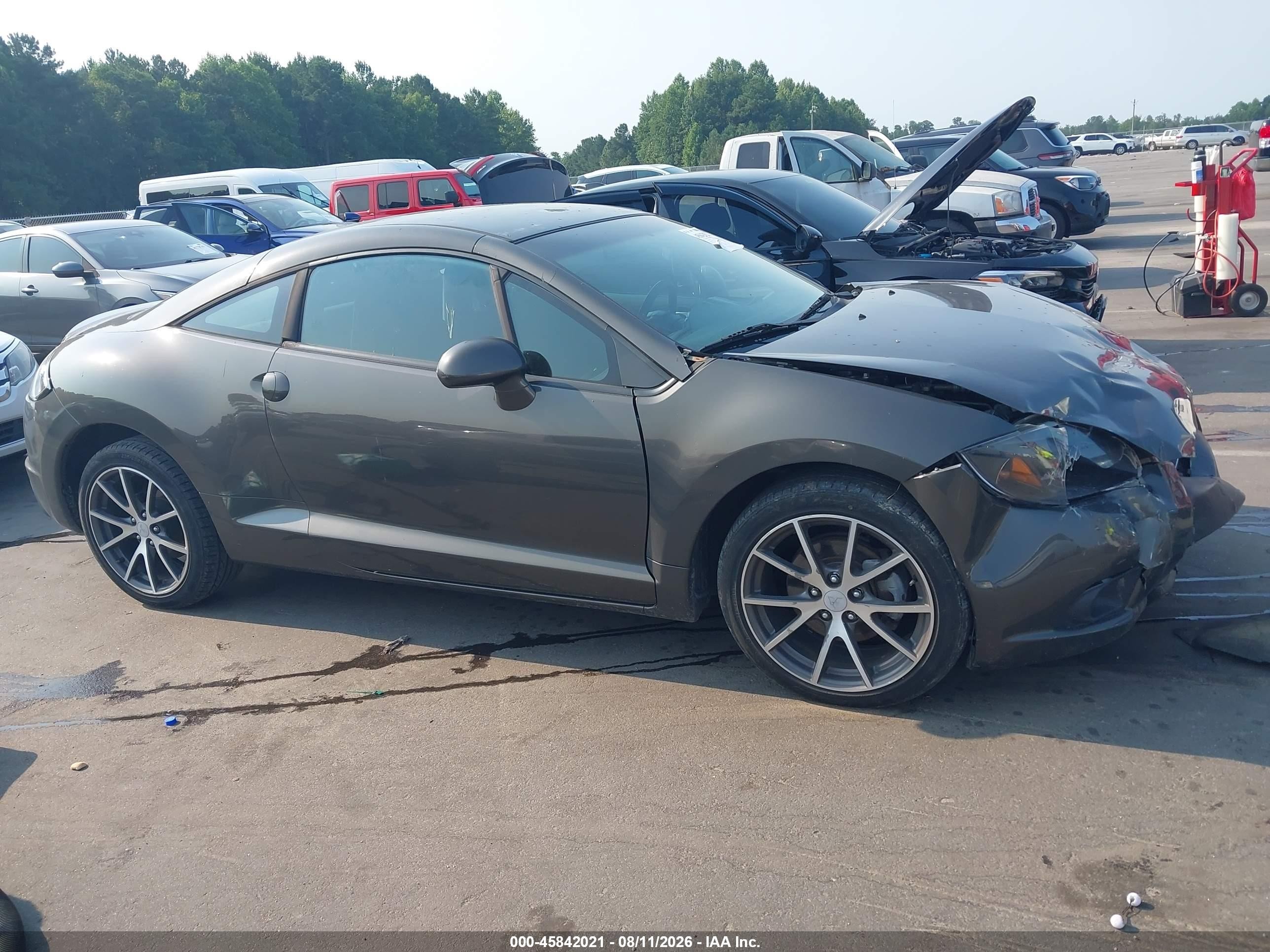 2011 Mitsubishi Eclipse Gs/gs Sport Gray vin: 4A31K5DFXBE001038