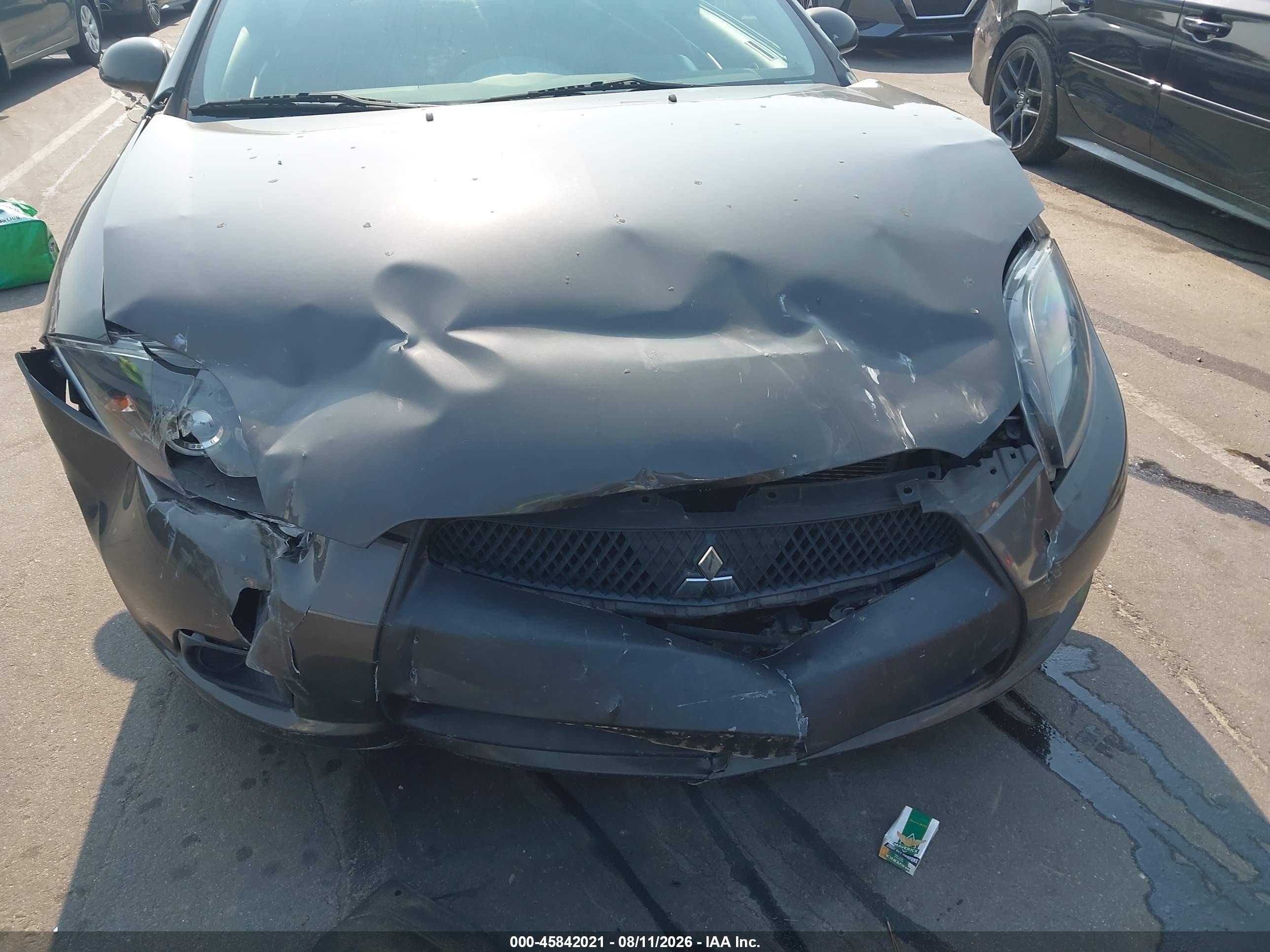 2011 Mitsubishi Eclipse Gs/gs Sport Gray vin: 4A31K5DFXBE001038