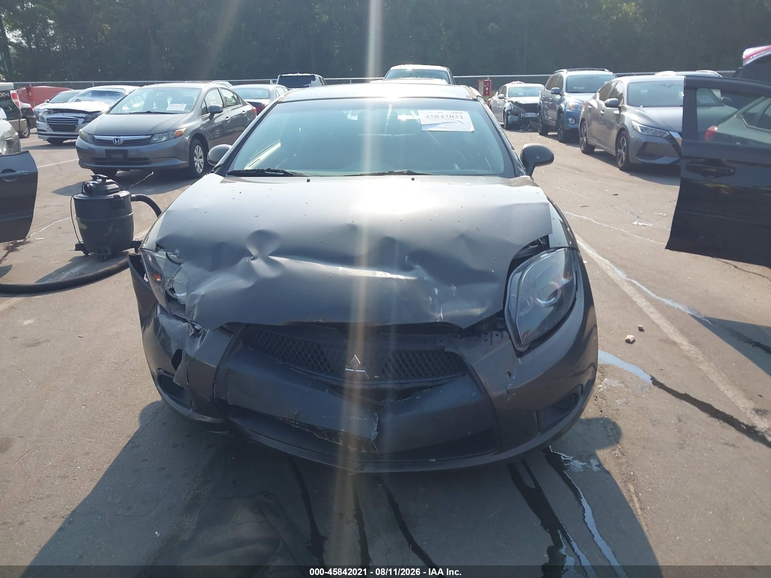 2011 Mitsubishi Eclipse Gs/gs Sport Gray vin: 4A31K5DFXBE001038
