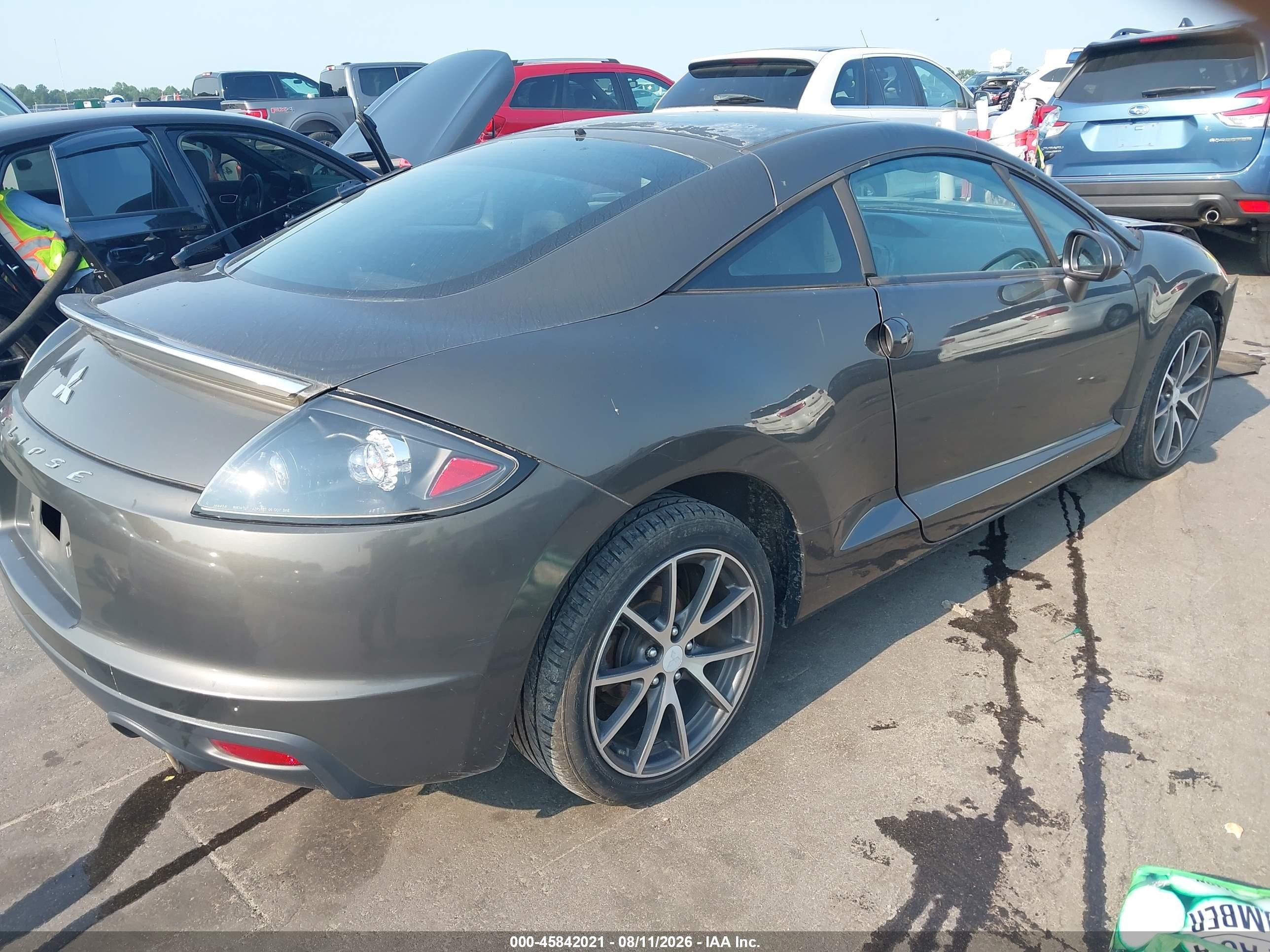 2011 Mitsubishi Eclipse Gs/gs Sport Gray vin: 4A31K5DFXBE001038