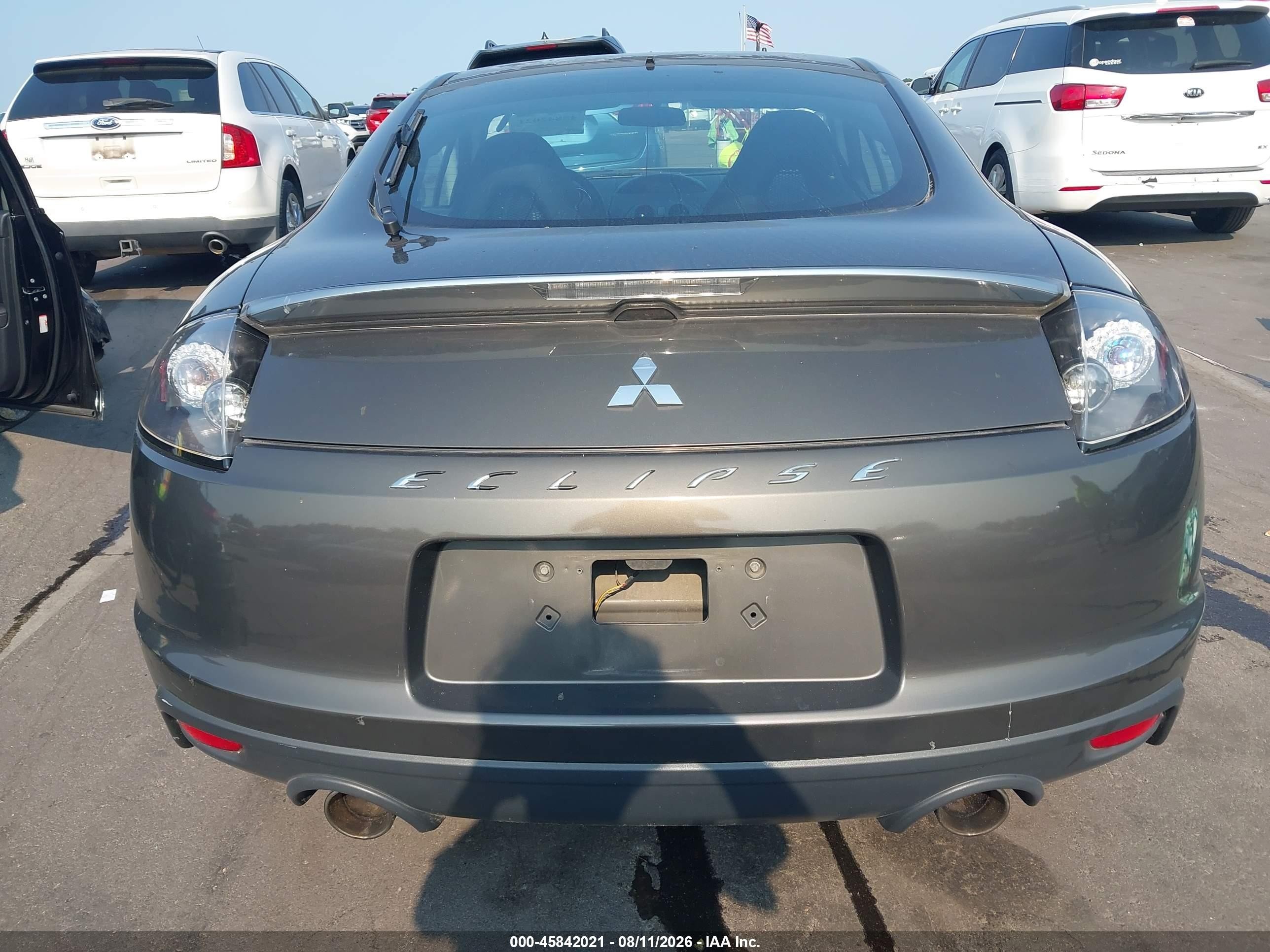 2011 Mitsubishi Eclipse Gs/gs Sport Gray vin: 4A31K5DFXBE001038