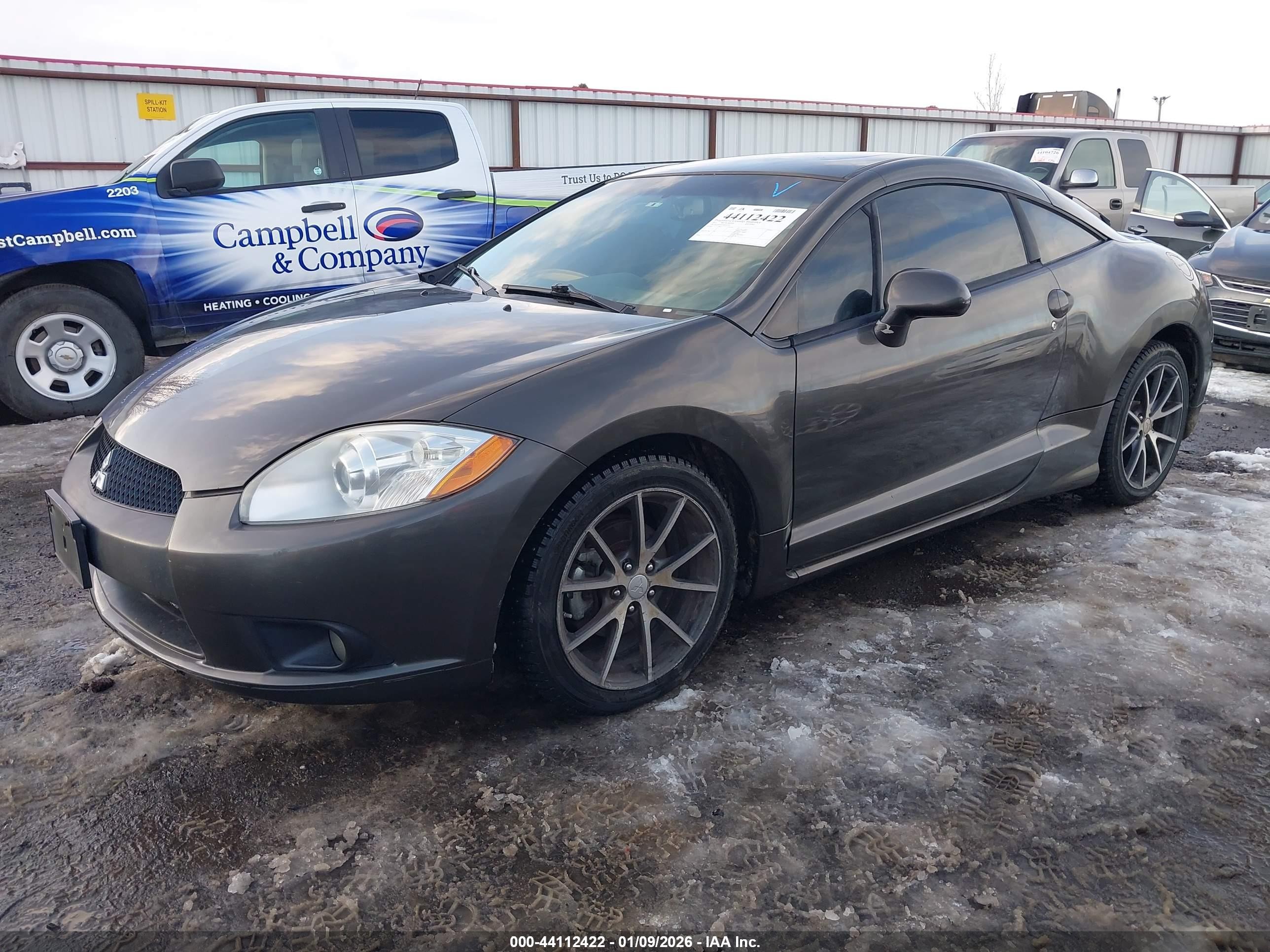 2011 Mitsubishi Eclipse Gs/gs Sport Pewter vin: 4A31K5DFXBE002903
