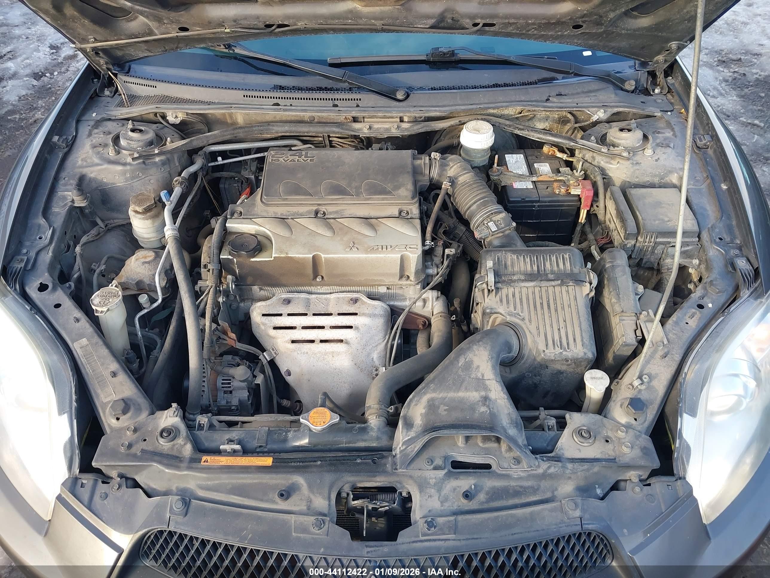 2011 Mitsubishi Eclipse Gs/gs Sport Pewter vin: 4A31K5DFXBE002903