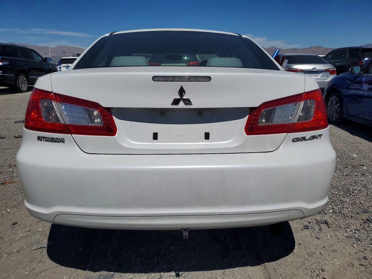 2011 Mitsubishi Galant Fe Белый vin: 4A32B2FF3BE008462