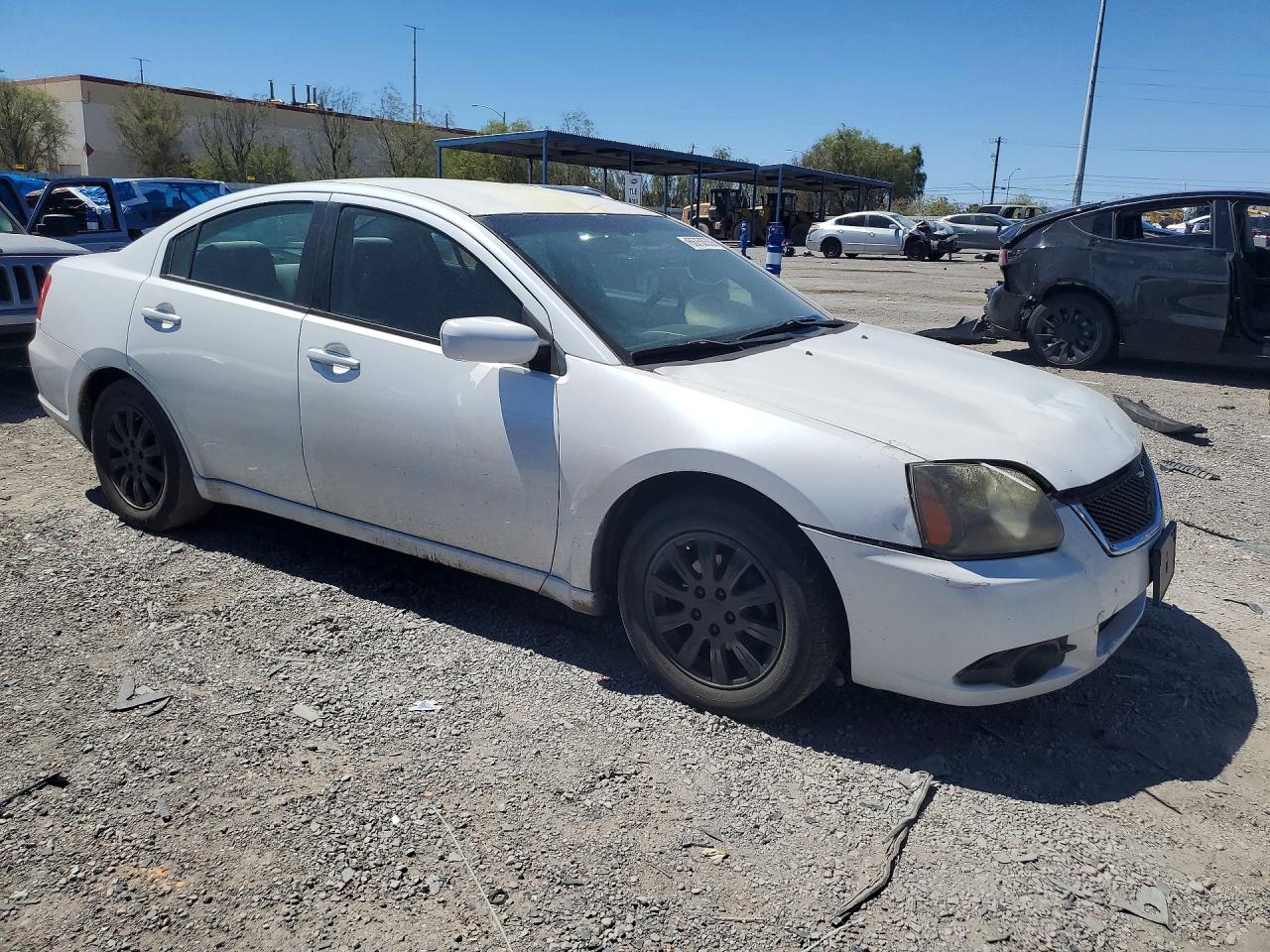 2011 Mitsubishi Galant Fe Белый vin: 4A32B2FF3BE008462